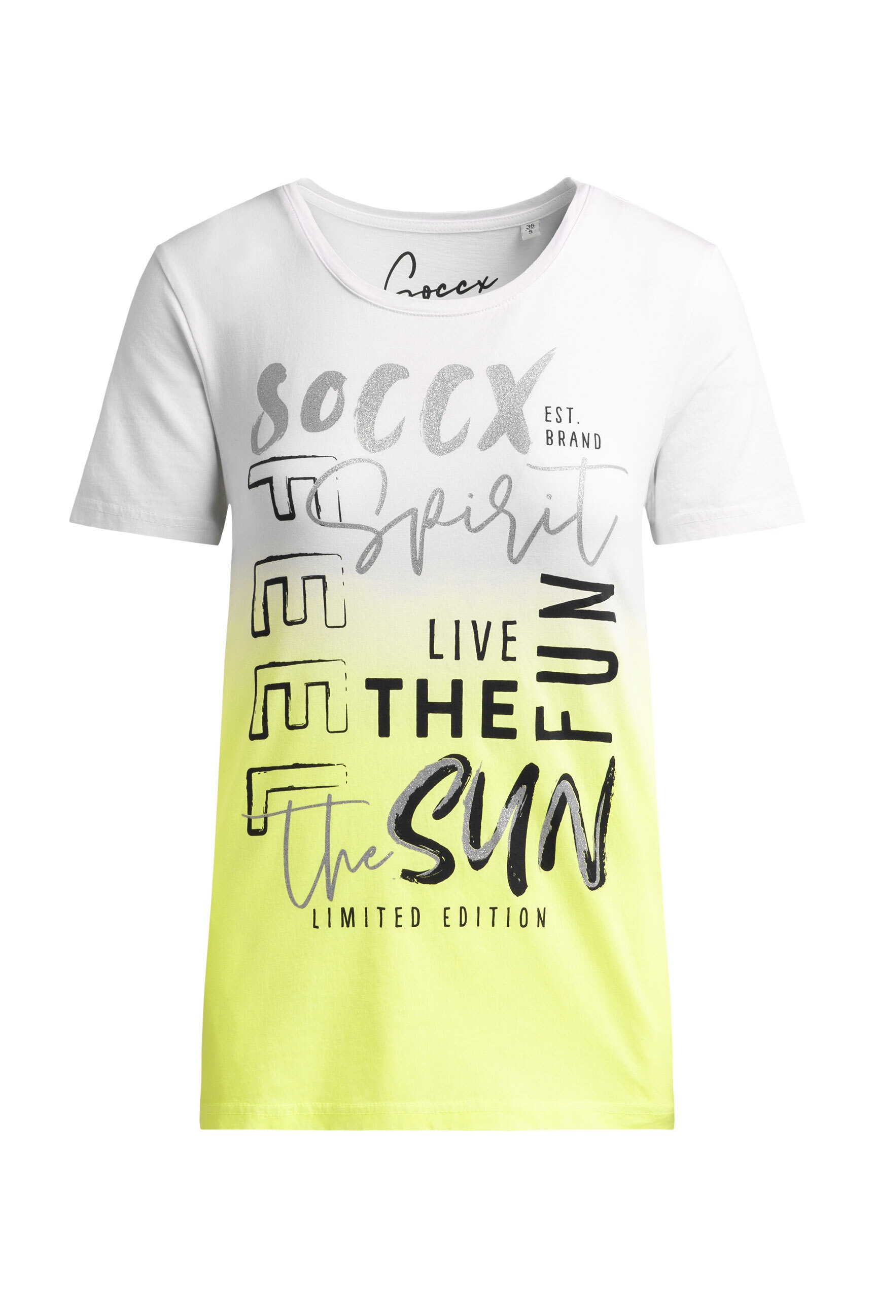 SOCCX Rundhalsshirt, aus Baumwolle günstig online kaufen