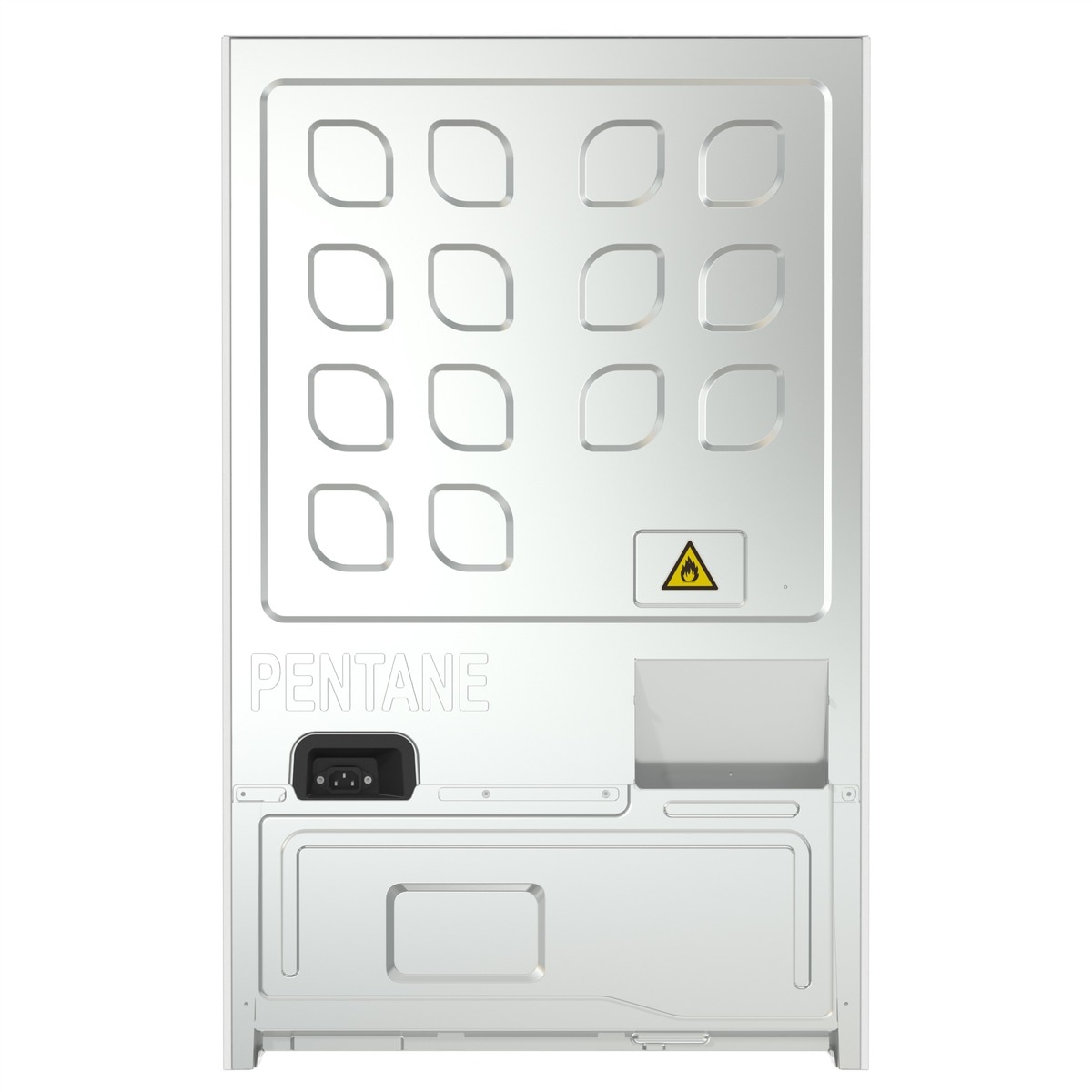 GORENJE Einbaugefrierschrank »FNCI508E61EWF« 87,5 cm hoch 54 cm breit Einbaugefrierschrank, 88cm Nische, Schlepptür, Display, Wifi, NoFrost