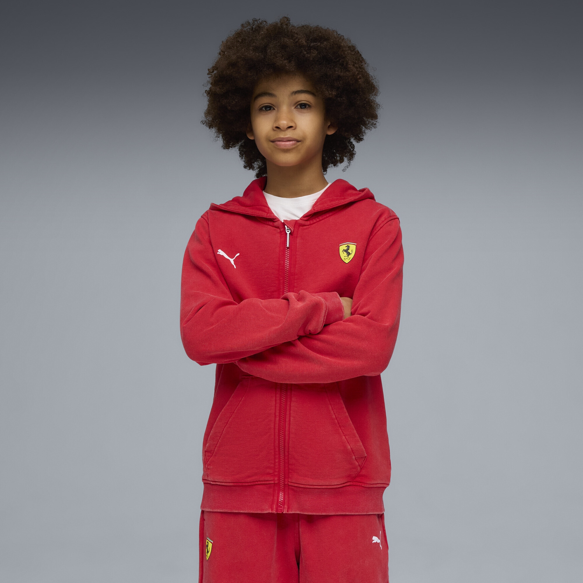 PUMA Sweatjacke »Scuderia Ferrari Sportswear Kapuzen-Sweatjacke Jugendliche«