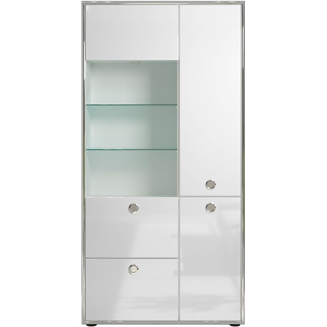 trendteam Drehtürenschrank »Infinity«, elegante Hochglanzoptik aus Italien  | BAUR