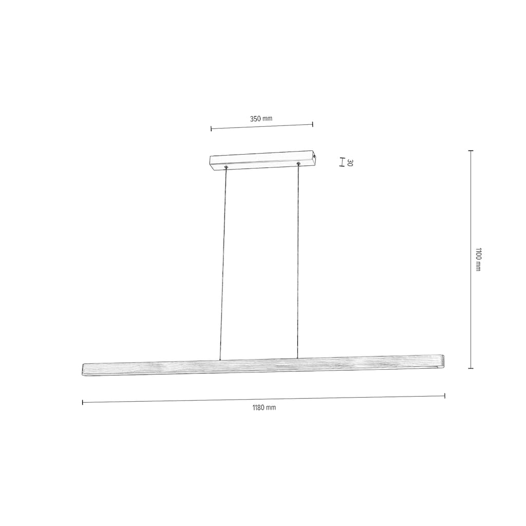 BRITOP LIGHTING Pendelleuchte »FORESTIER«, 1 flammig-flammig