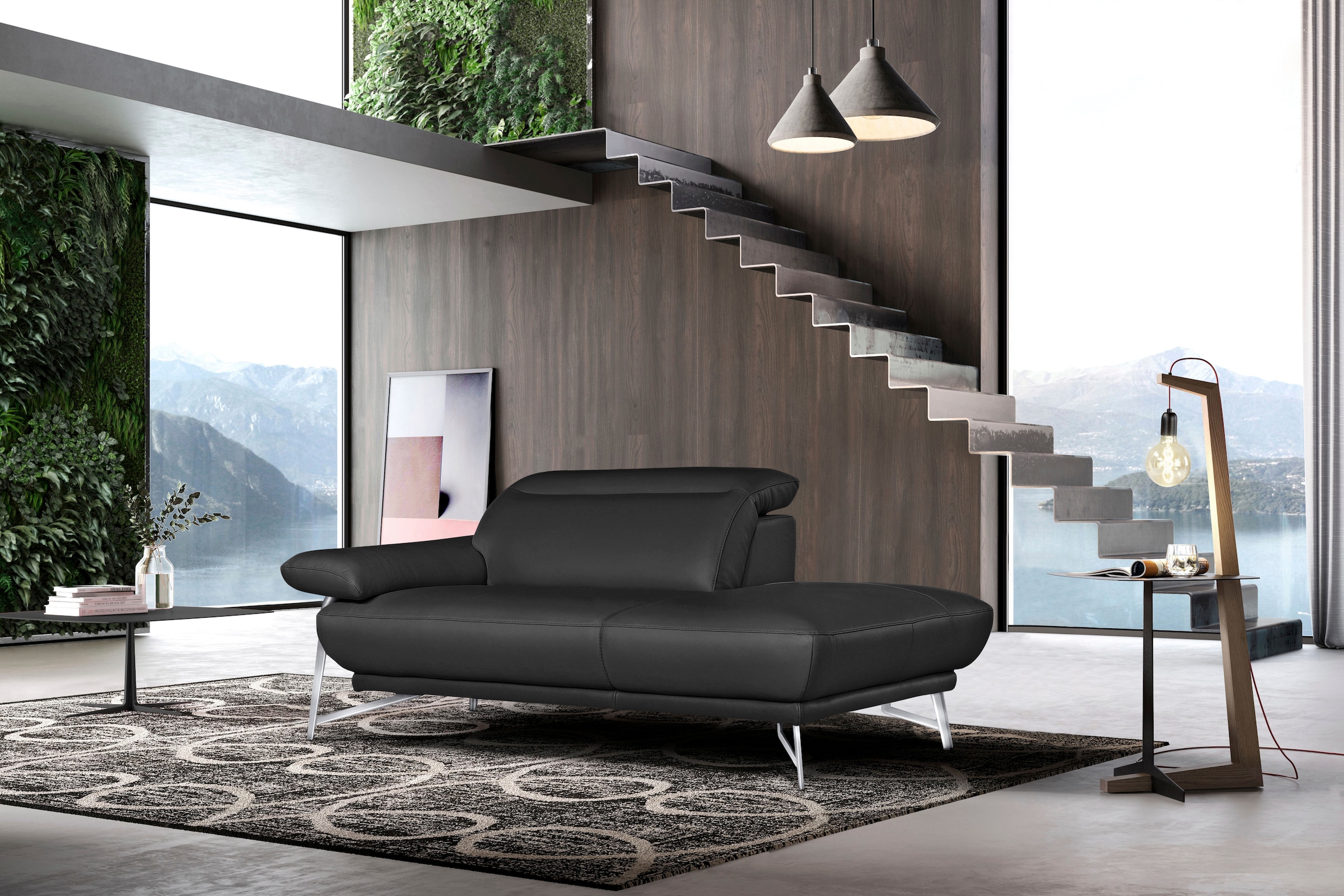 Egoitaliano Ottomane "Anais, erstklassiges Designsofa, Breite 179 cm, Fußfa günstig online kaufen