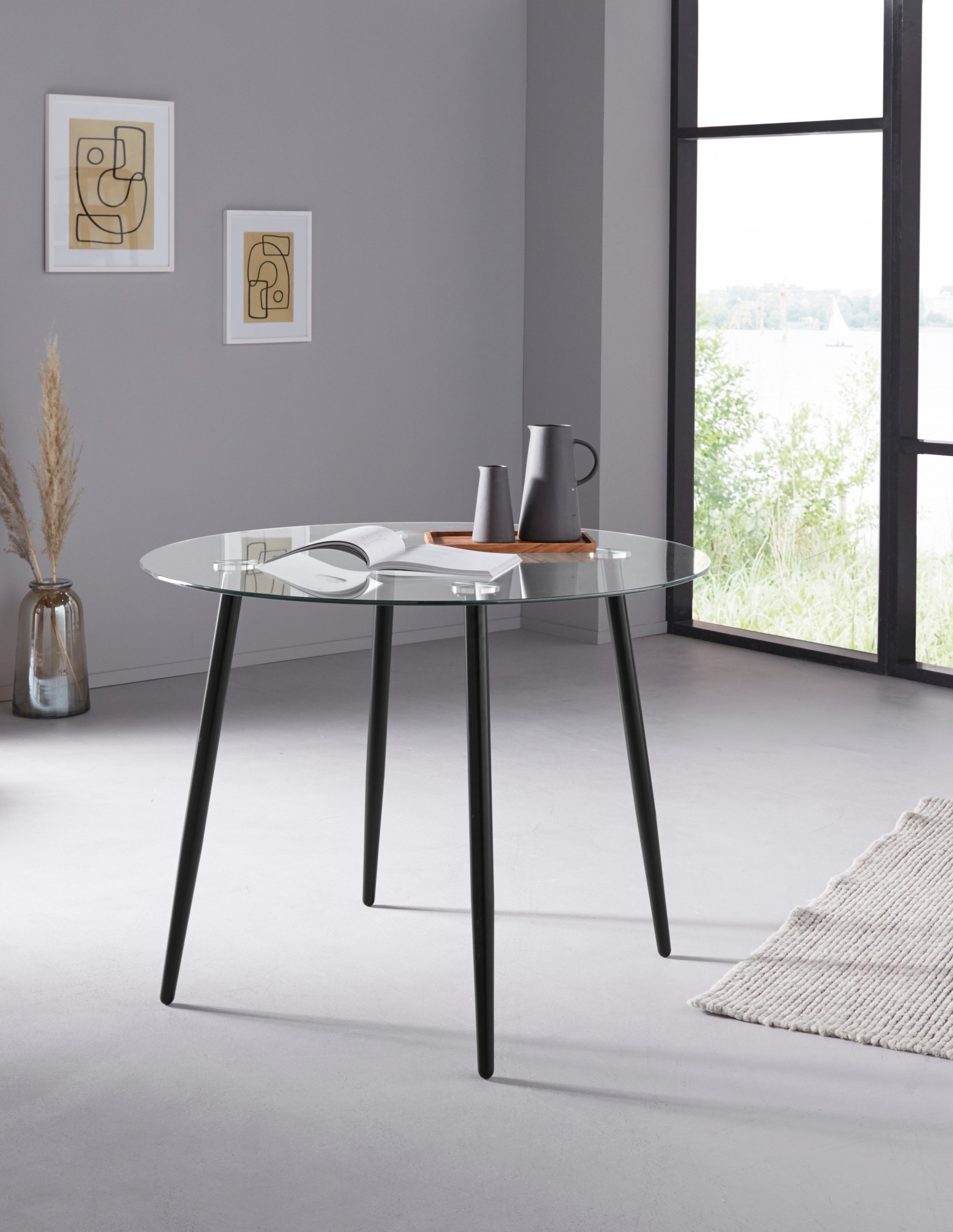 OTTO home Glastisch "Danny, TOPSELLER" Esstisch, Glastisch, OTTOs Choice, r günstig online kaufen