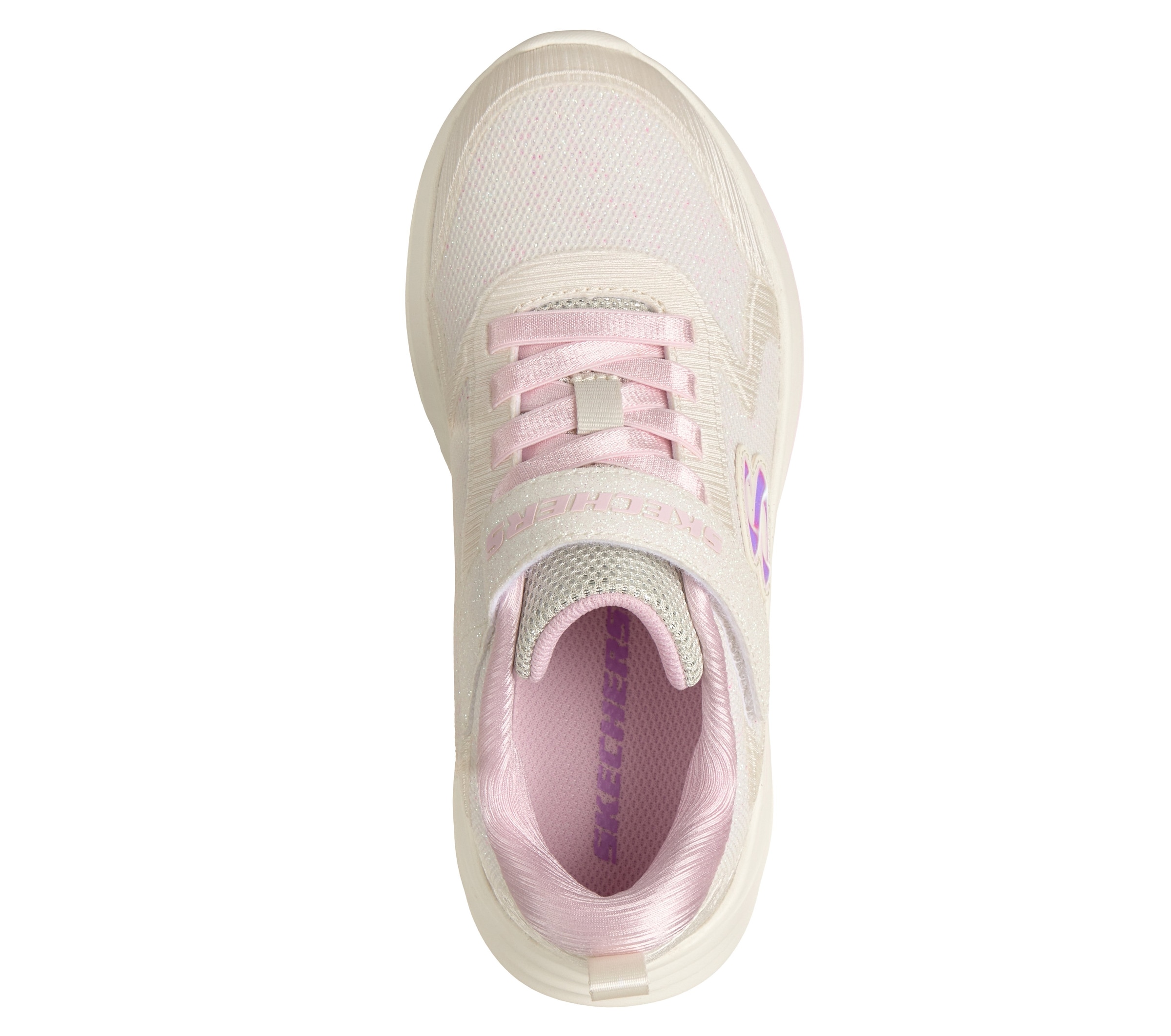 Skechers Sneaker »WAVE 92«  Schlupfschuh mit Glitzer für Mädchen, Größenschablone zum Download