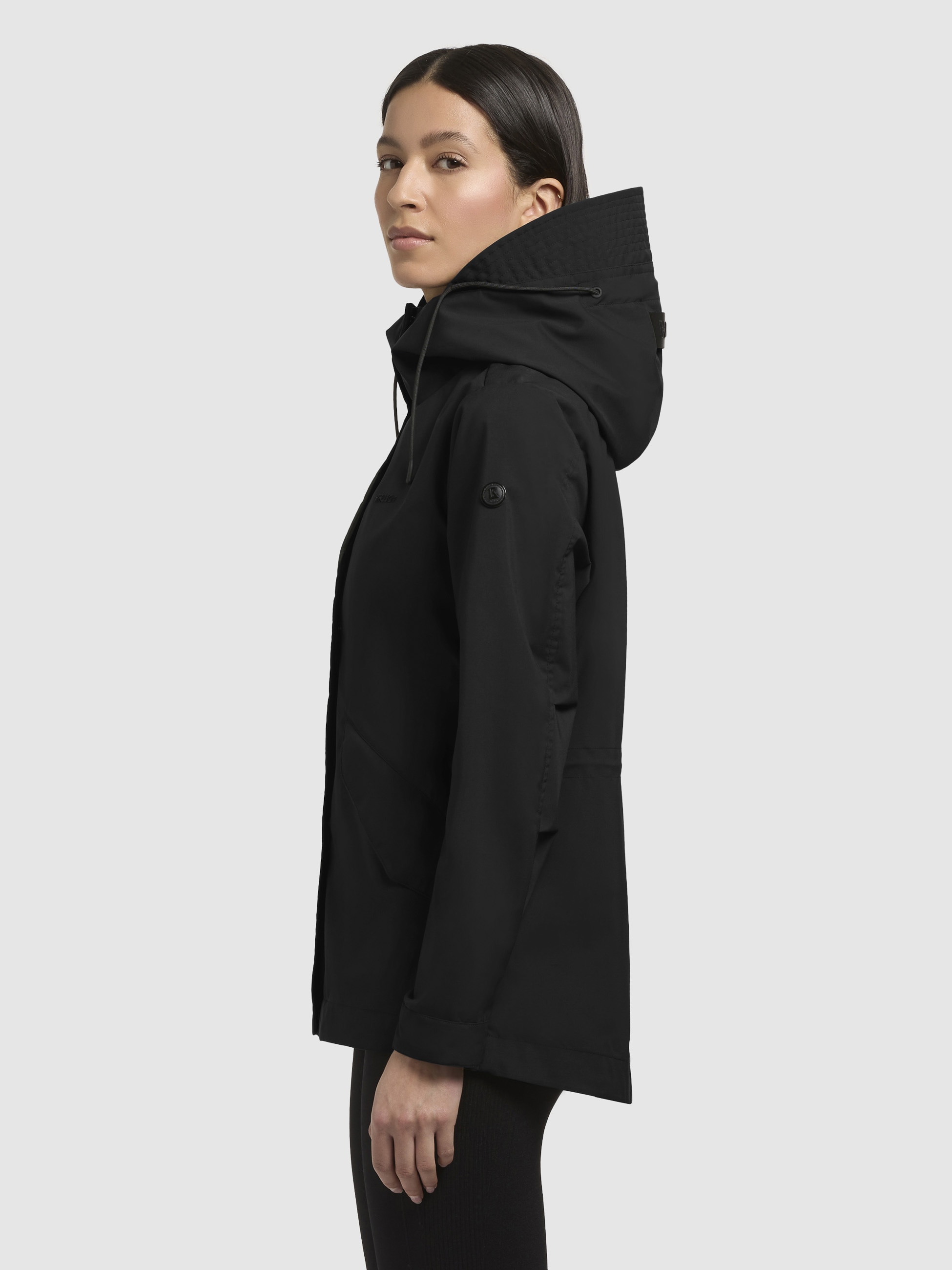 khujo Regenjacke »SANG«, mit Kapuze