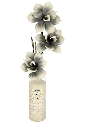 Kunstblume »Soft-Rosenbund«, in Vase