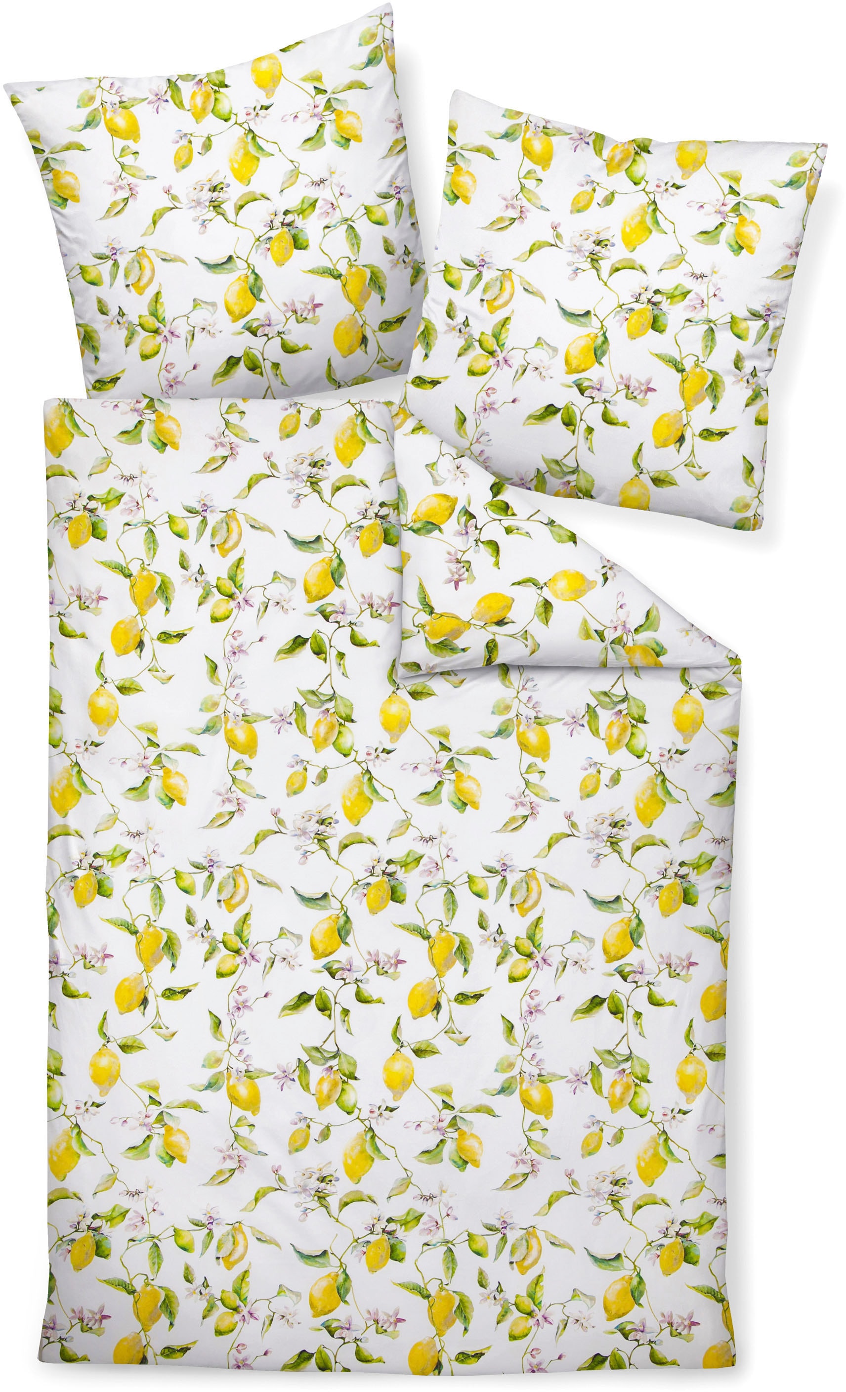 Janine Bettwäsche "modern art S 42104" 2 Stk. tlg. mit Reißverschluss günstig online kaufen