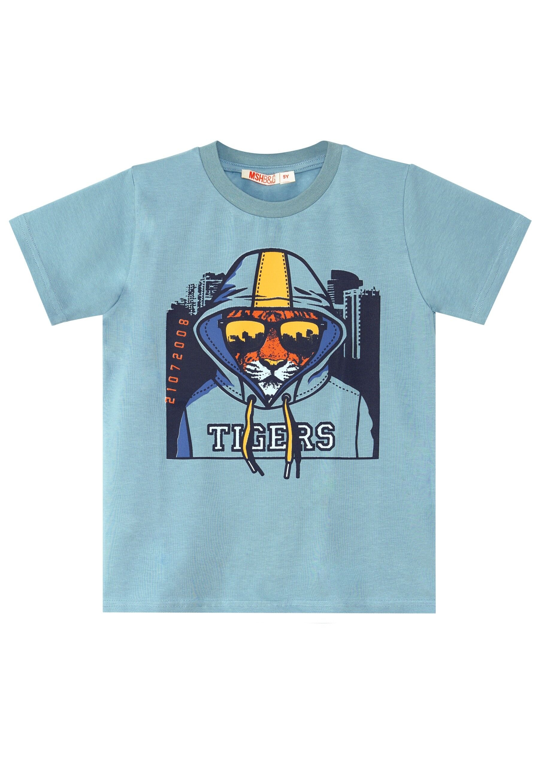 Denokids Hausanzug »Street Tiger«, (2 tlg.), mit Tiger-Print