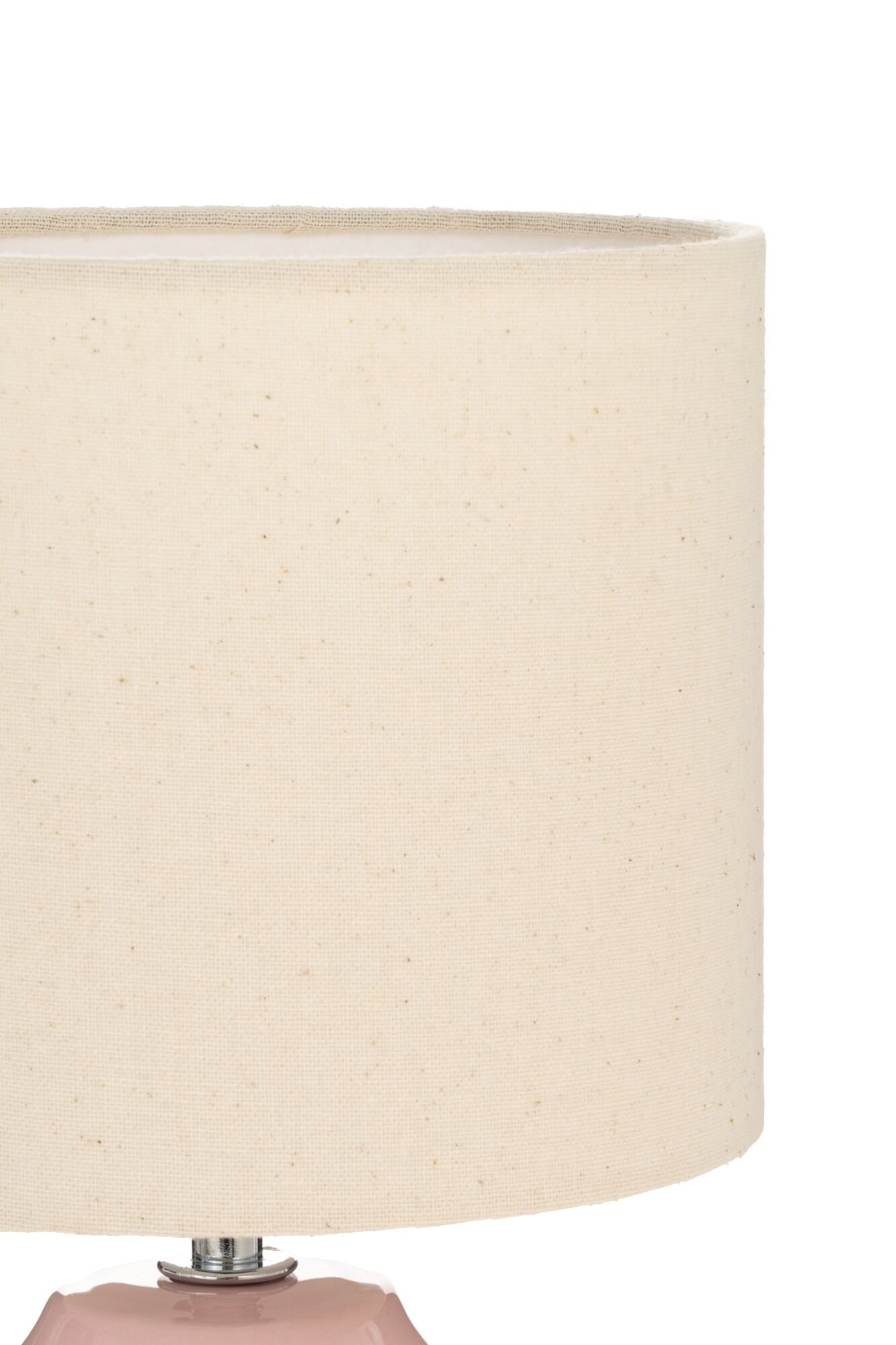 Pauleen Tischleuchte »Sandy Glow 1 Stoff/Keramik«, beige/ 230V BAUR rose | E14 max20W flammig-flammig