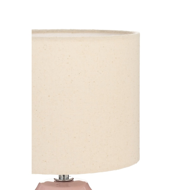 Pauleen Tischleuchte »Sandy Glow max20W beige/ rose 230V Stoff/Keramik«, 1  flammig-flammig, E14 | BAUR