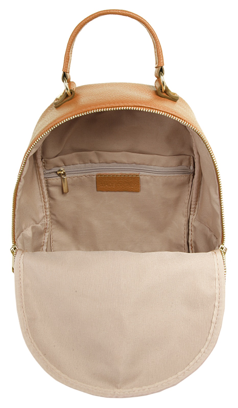 Samantha Look Cityrucksack, echt Leder, Made in Italy