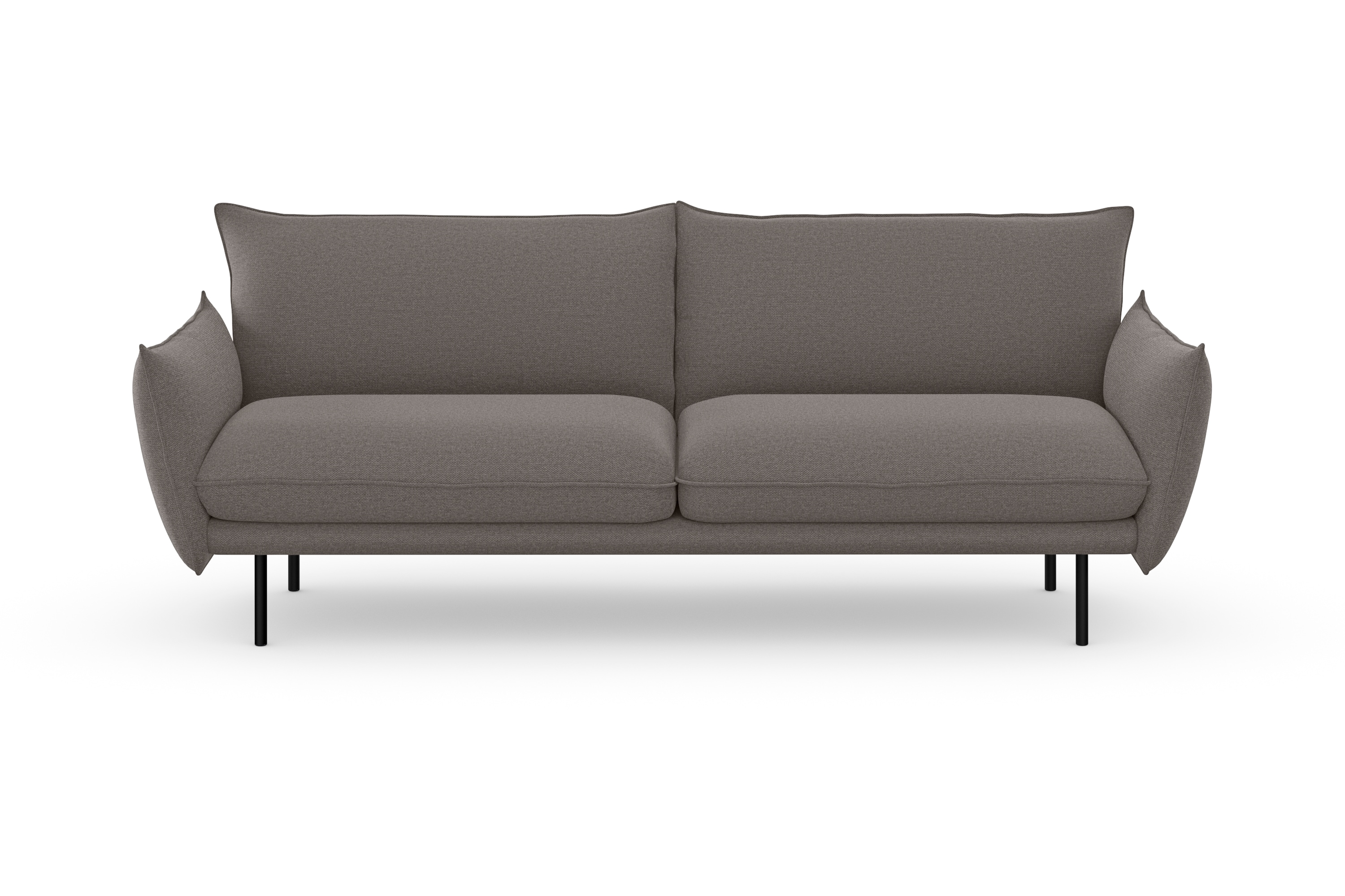 OTTO home 3-Sitzer "Stine" Besonderes Design durch Kissenoptik und Keder