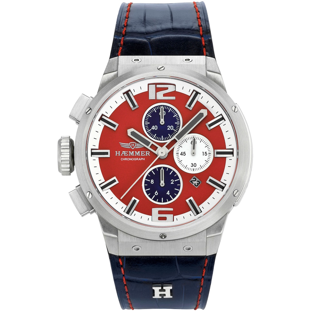 HAEMMER GERMANY Chronograph »HARTLY, EG-008«, Armbanduhr, Quarzuhr, Herrenuhr