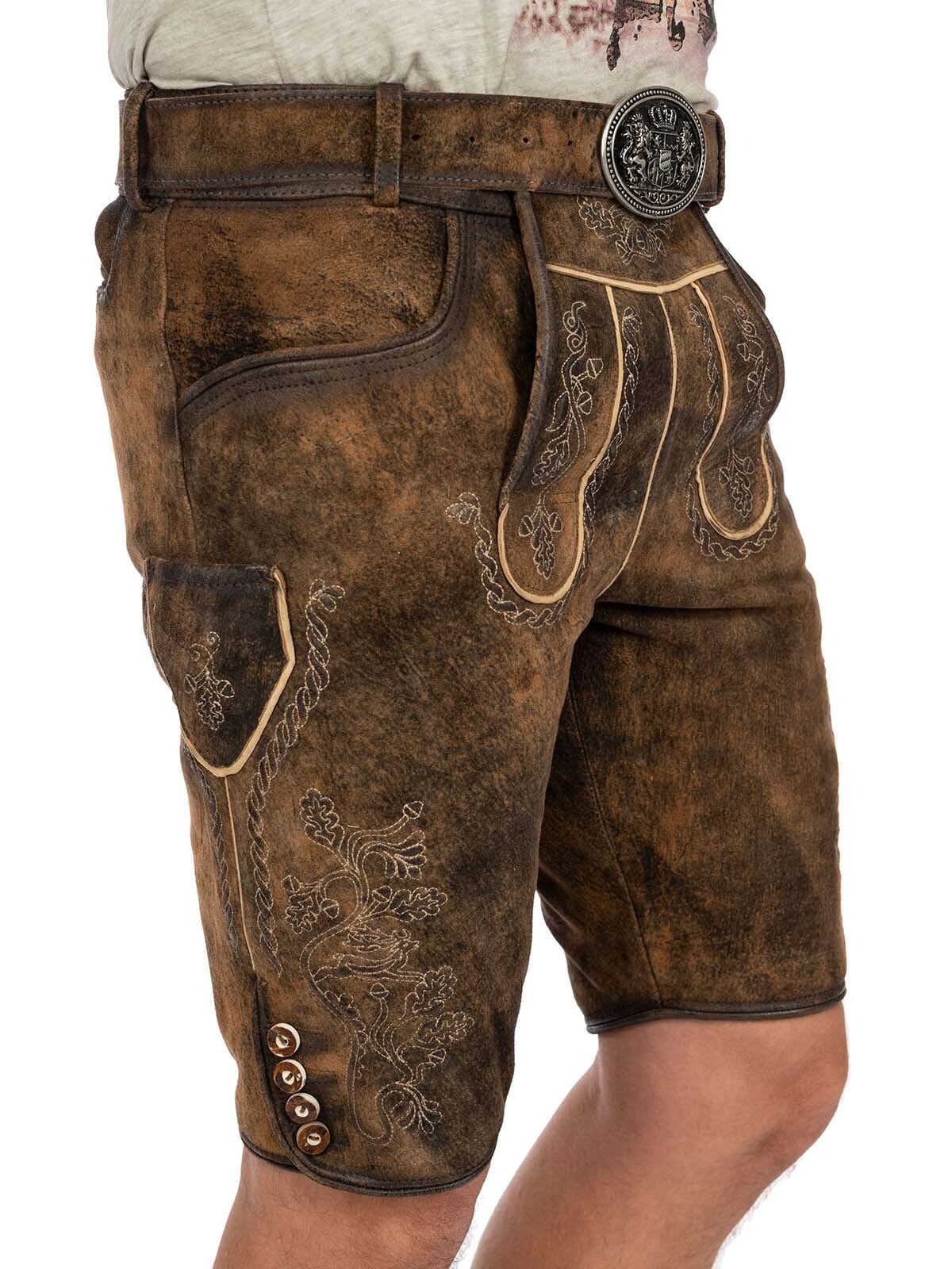Country Maddox Lederhose »Lederhose HORN«