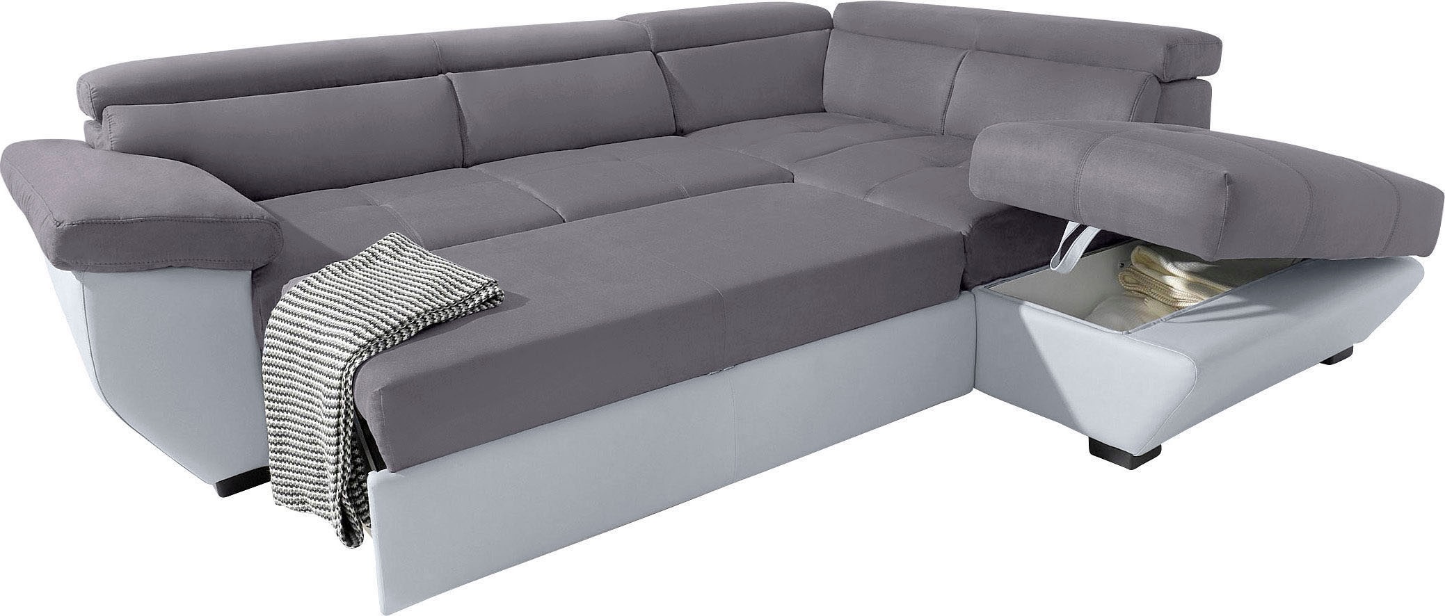 COTTA Polstergarnitur "Speedway L-Form", (Set), Set bestehend aus: Ecksofa günstig online kaufen