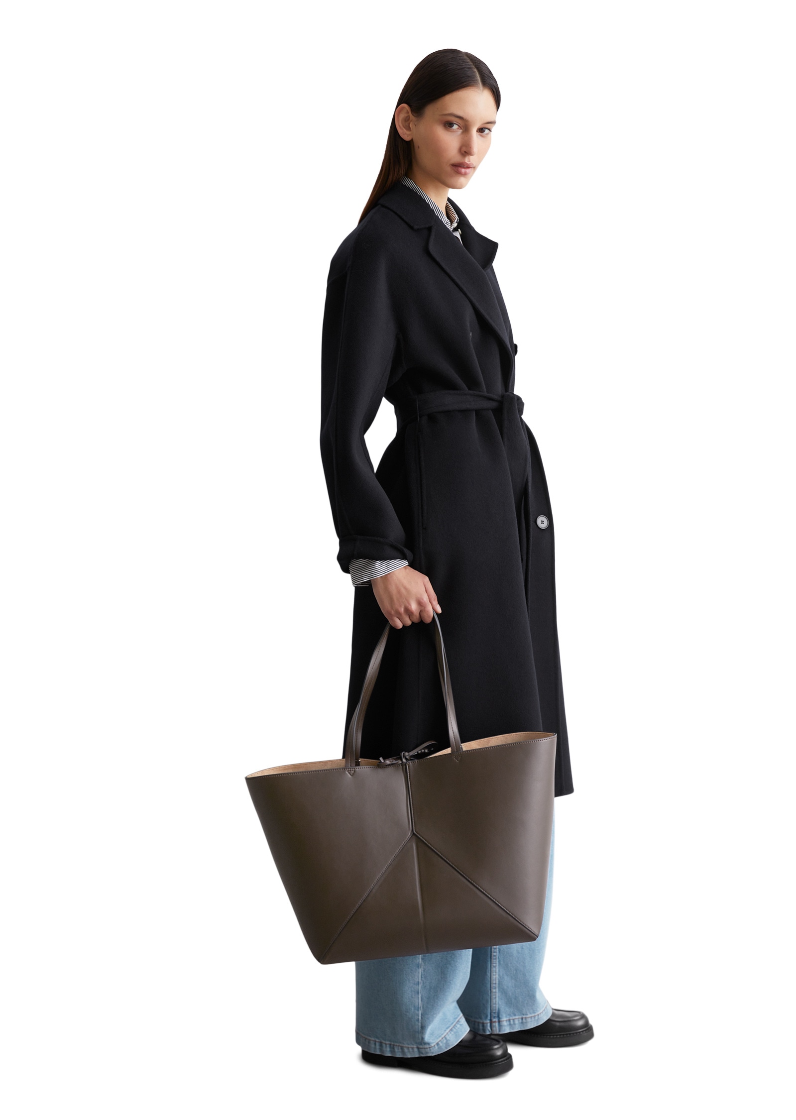 Marc O'Polo Shopper »aus einer Lederalternative aus recyceltem Polyester«