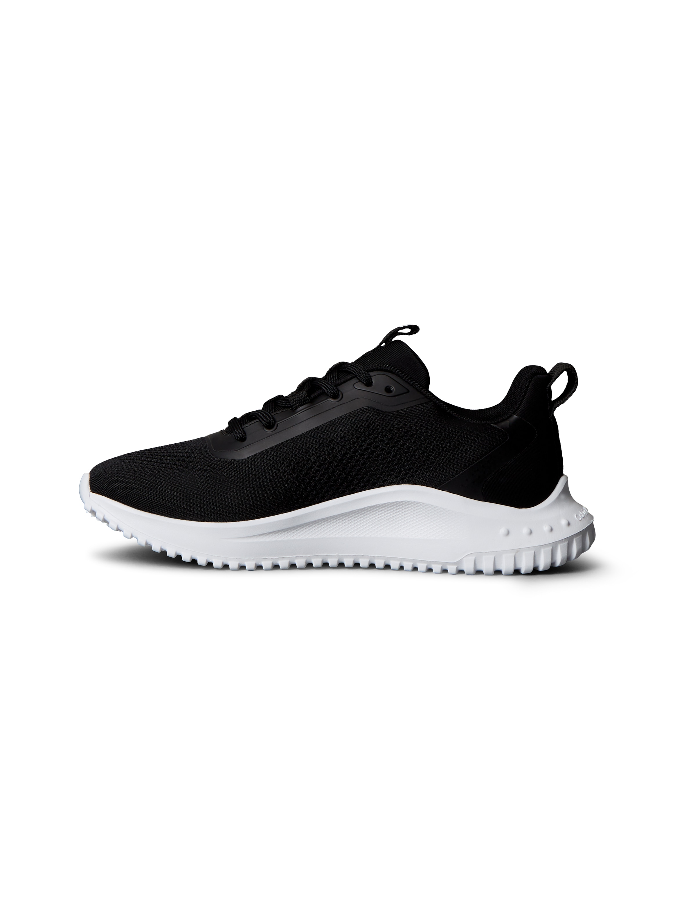 Calvin Klein Jeans Sneaker »EVA RUNNER DRAWSTRING MIX MG«, Freizeitschuh, Runner Sneaker, Schnürschuh mit seitlichem CK-Logo