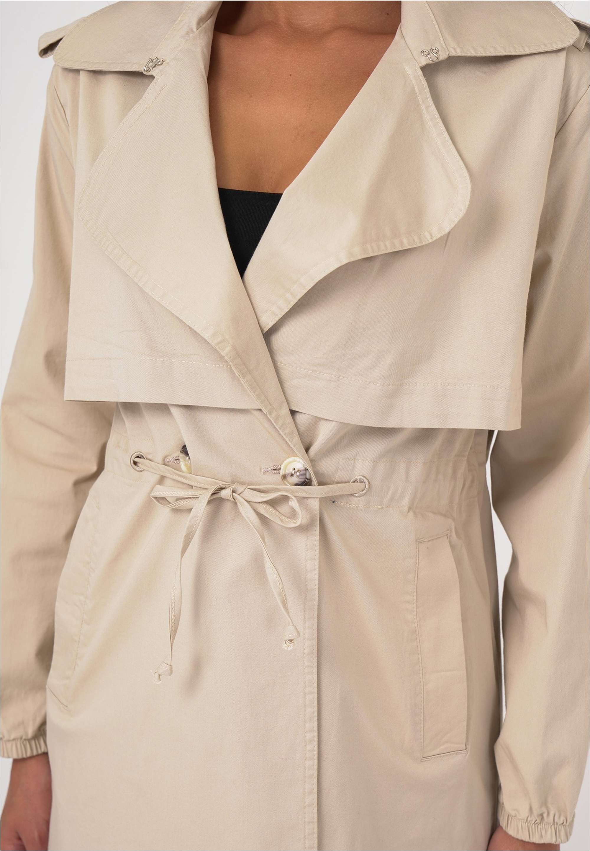 freshlions Trenchcoat »Daria« 1 Stk. tlg. in klassischem Design