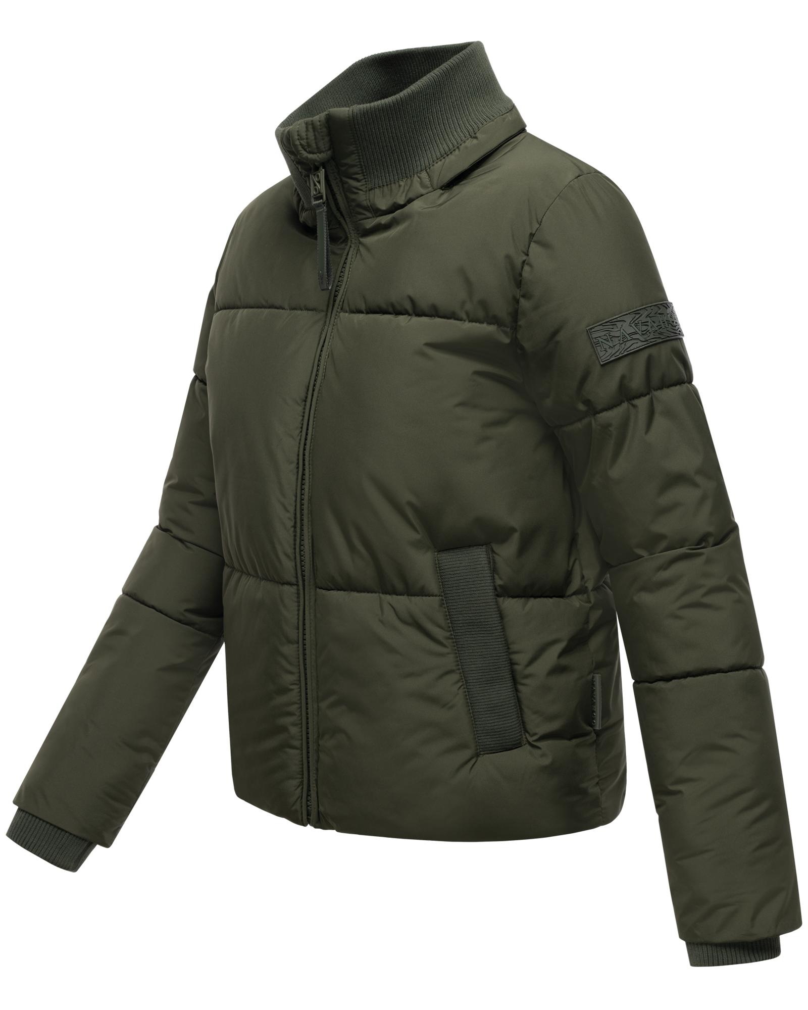 Navahoo Outdoorjacke »Traumelfe 14«, ohne Kapuze, Winter Steppjacke mit hohem Kragen