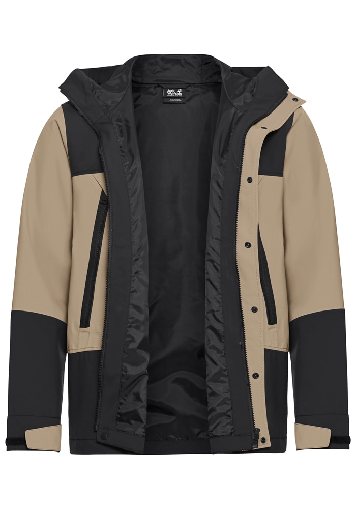 Jack Wolfskin Funktionsjacke »ONERA 2L JKT M« mit TEXAPORE CORE Technologie, verstellbare Kapuze, verstellbarer Saum