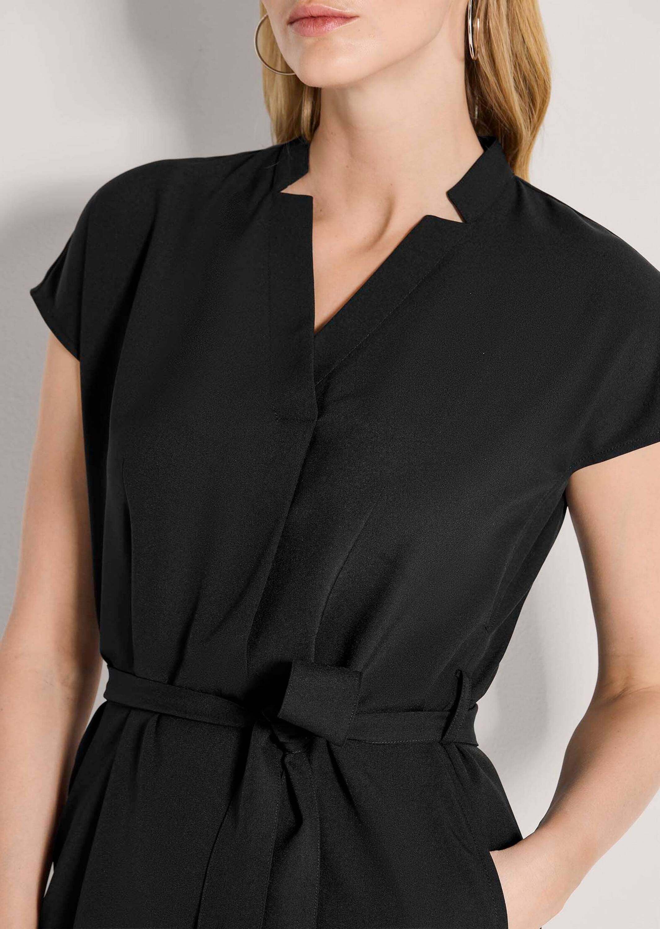 MADELEINE Midikleid »Kleid Tunikakleid mit Bindegürtel« Ohne Tasche