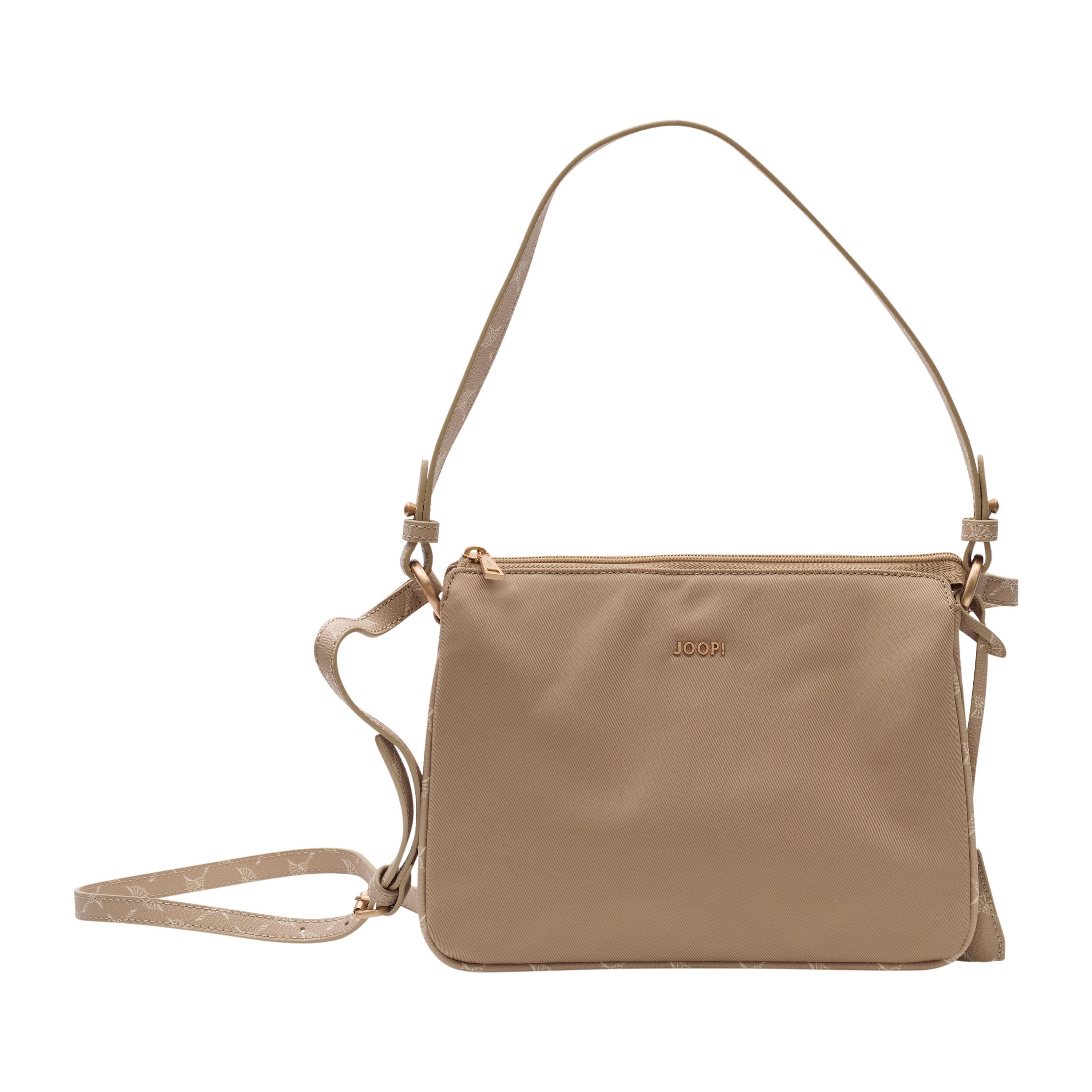 JOOP Schultertasche "roma noreen shoulderbag shz" Damen Handtasche, Umhängetasche, Tragetasche mit Logoverzierung