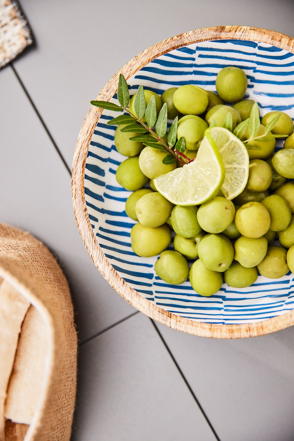 Zeller Present Schale »Mangoholz, blau« aus Massivholz hochwertiges natürliches Material