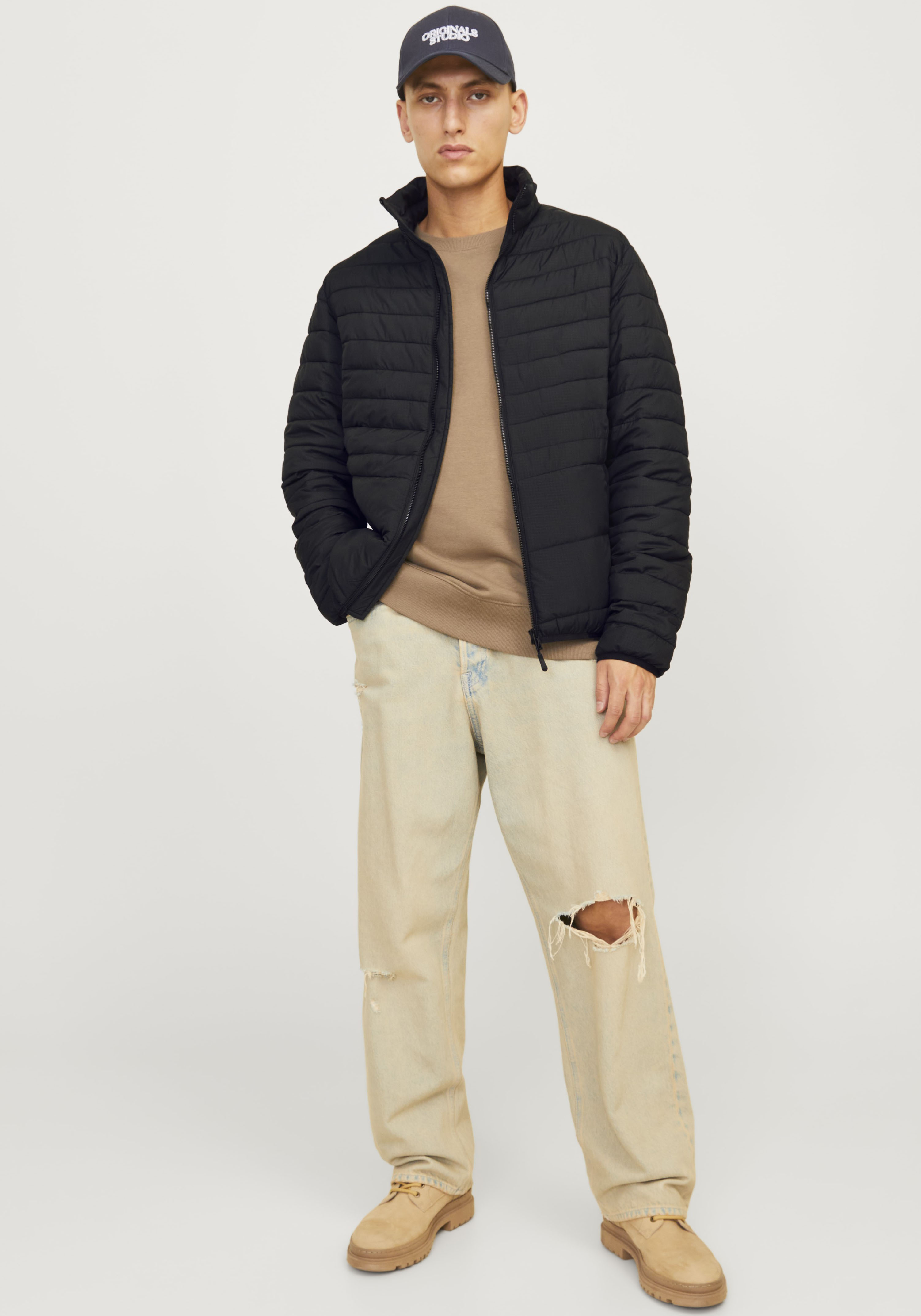 Thumbnail - Jack & Jones Steppjacke "JJESTATE PACKABLE PUFFER COLLAR NOOS", ohne Kapuze