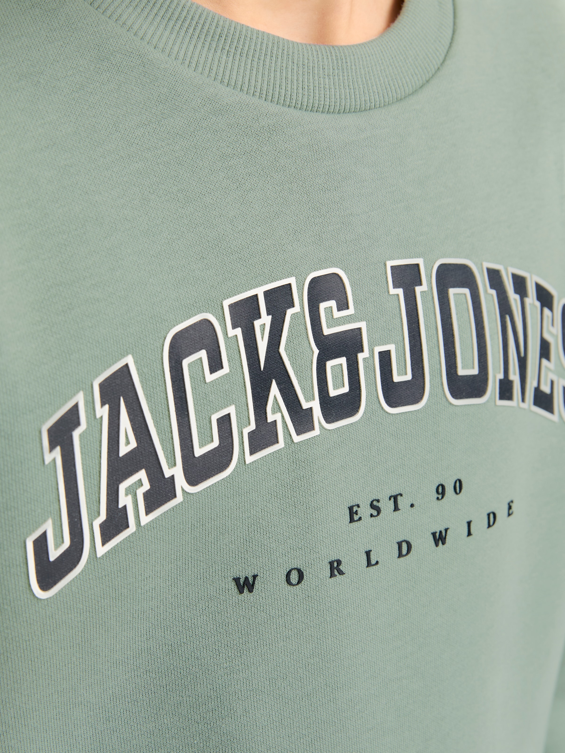 Jack & Jones Junior Sweatshirt »JJECALEB VARSITY SWEAT CREW NECK SN JNR«