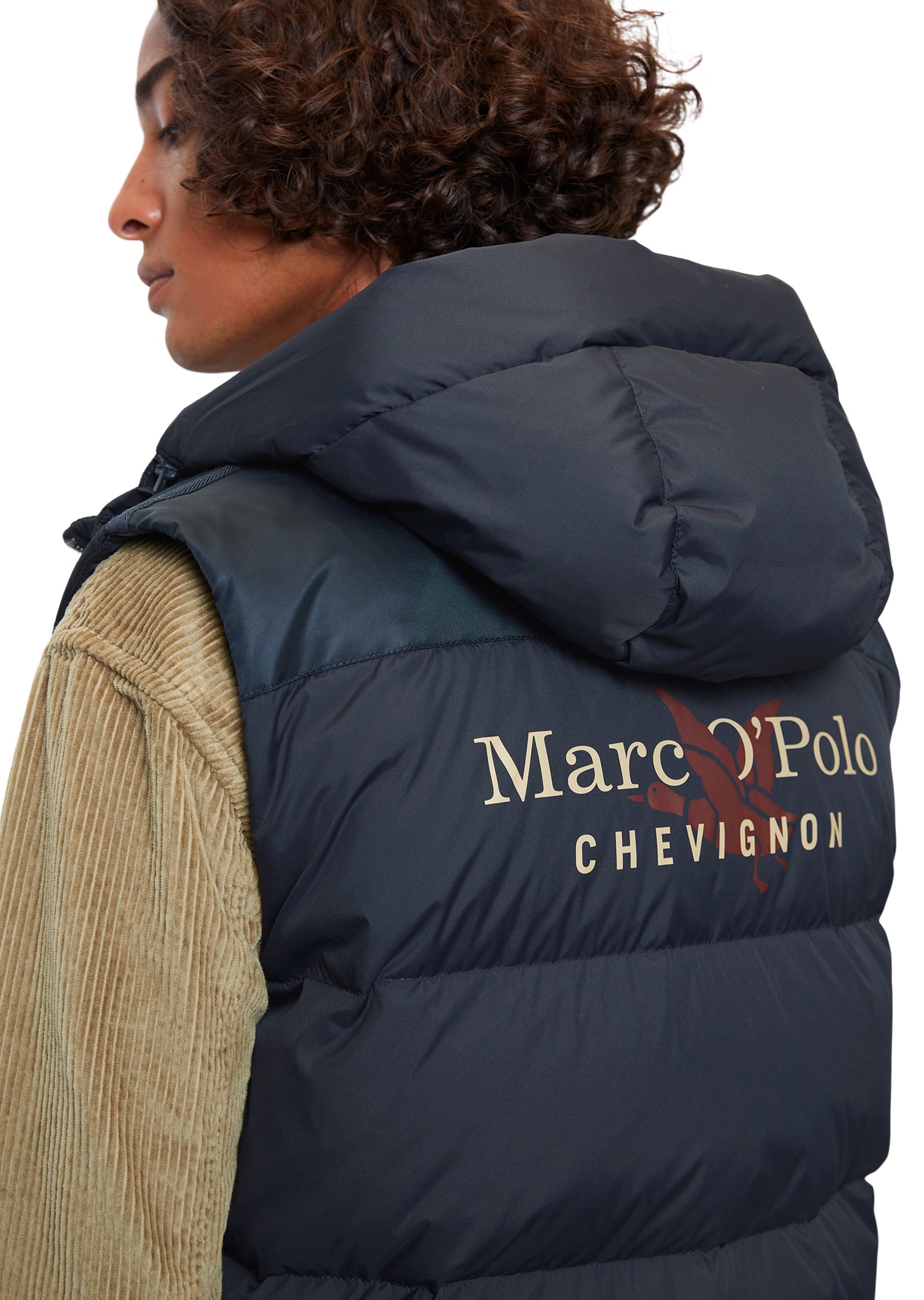 Marc O'Polo Steppweste »mit abnehmbarer Kapuze«