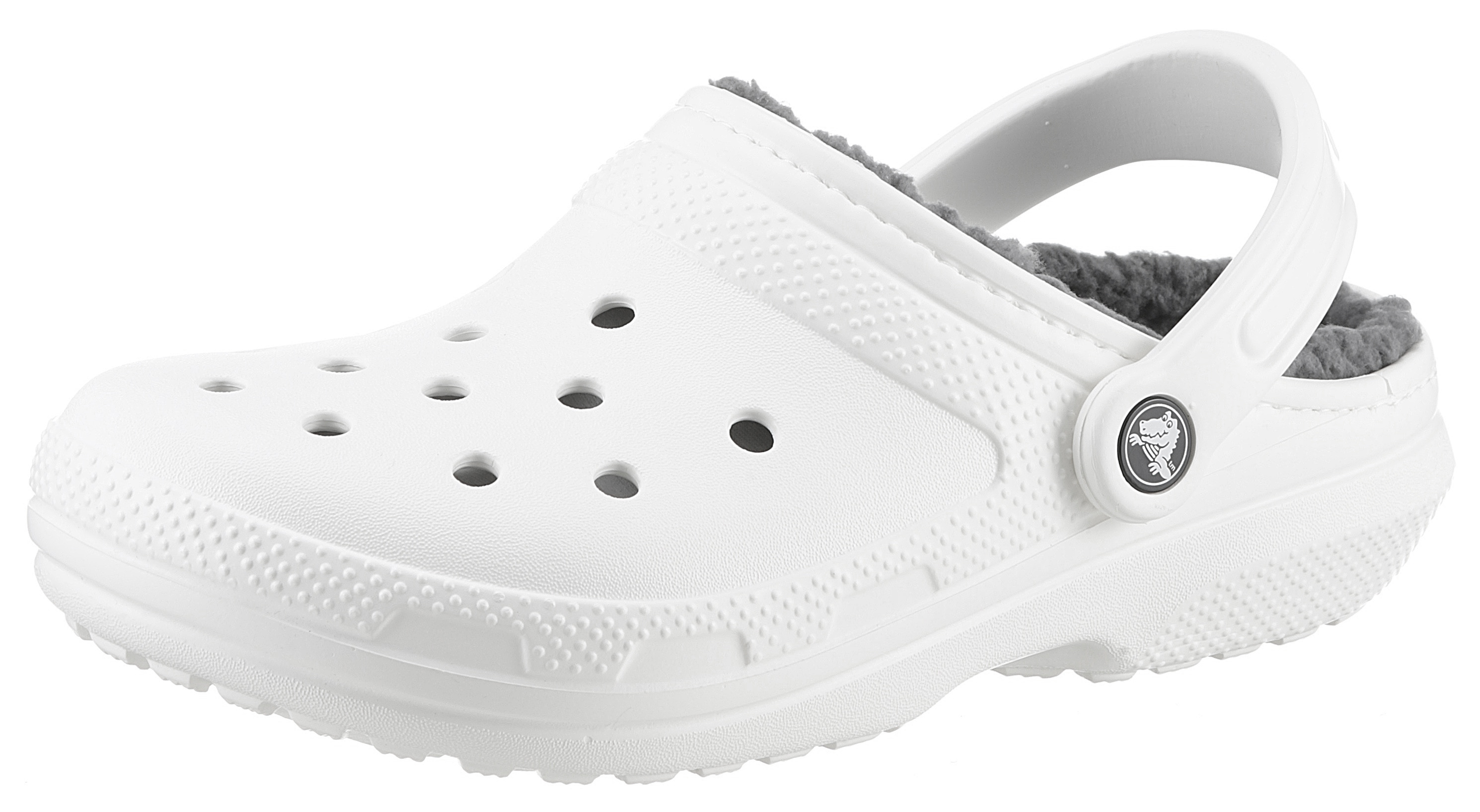Hausschuh »Classic Lined Clog«, mit kuscheligem Fellimitat