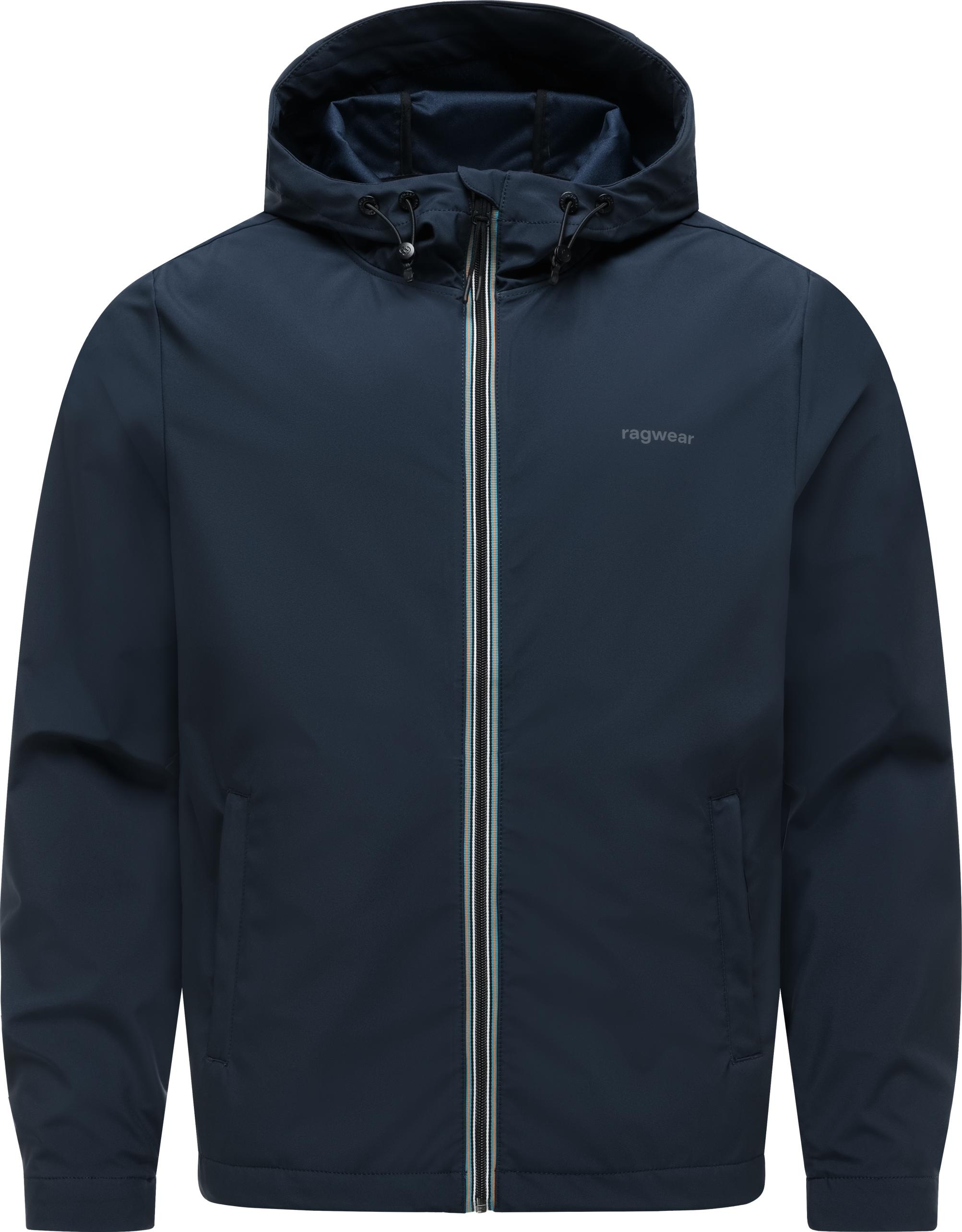 Softshelljacke RAGWEAR "Shellwie Bonded", Herren, Gr. L (52), navy, Softshell, Obermaterial: 100% Polyester, gerade hüftbedeckend, hoch geschlossener Ausschnitt, Ärmel ohne Ärmelschlitz Windstopperbündchen mit Windstopper, Jacken Softshelljacke, wasserdic