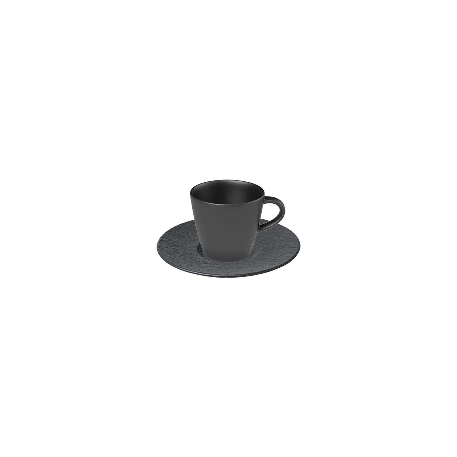 Villeroy & Boch Espressotasse »Espresso Set Manufacture Rock 60 ml 6er Set schwarz«