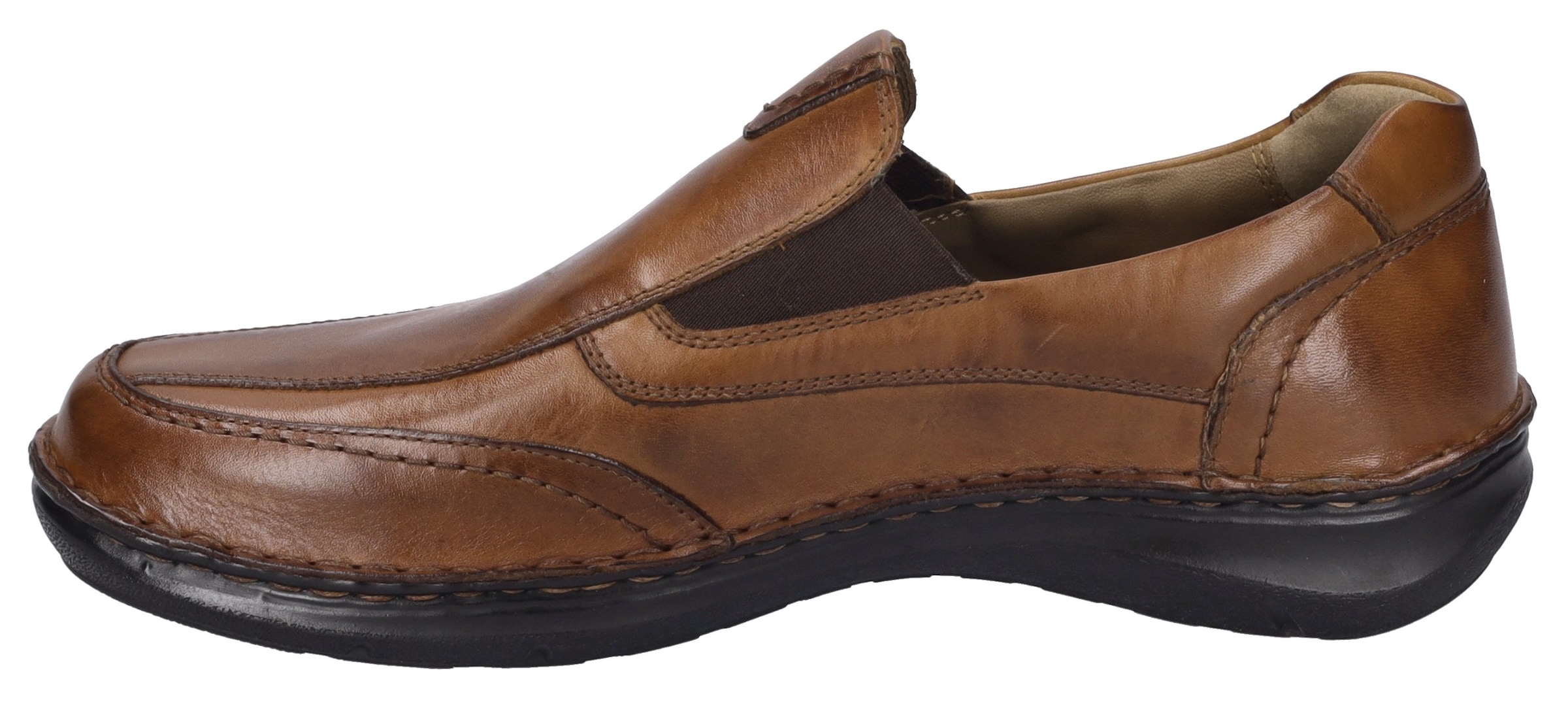 Josef Seibel Slipper »New Anvers 67«, Freizeitschuh, Halbschuh, Komfortschuh mit Wechselfußbett