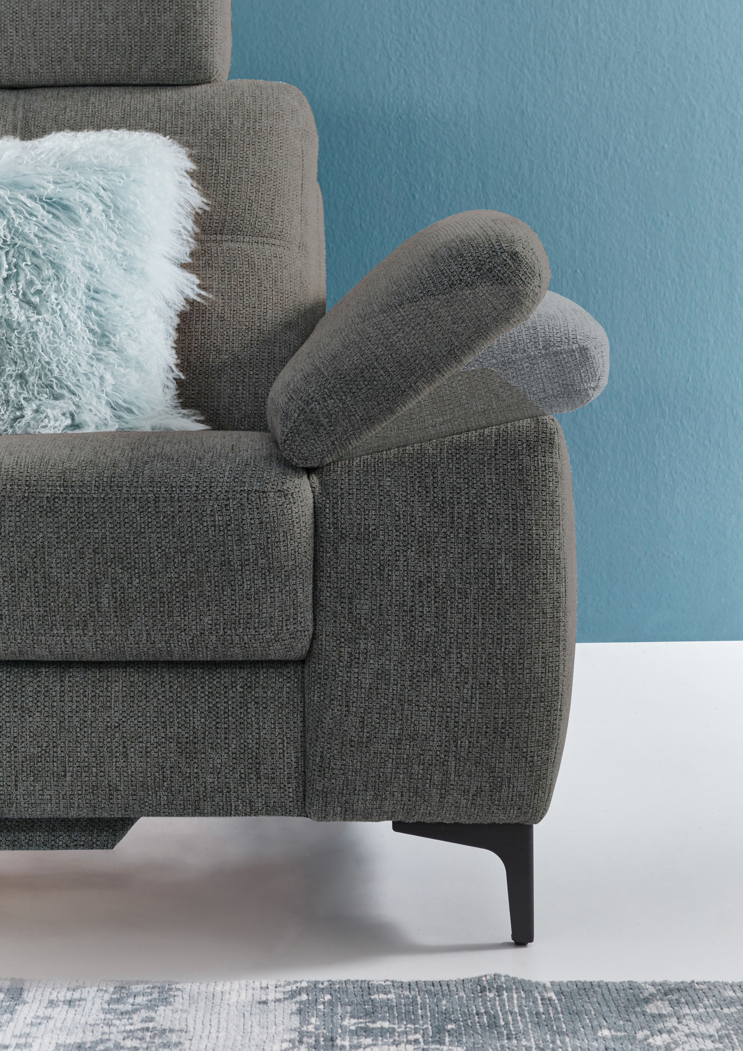 Thumbnail - 3C Carina Ecksofa "Burnaby bequem und modern, OTTOs Choice, L-Form" 2 Kopfstützen, optional mit Schlaf- und motorischer ...