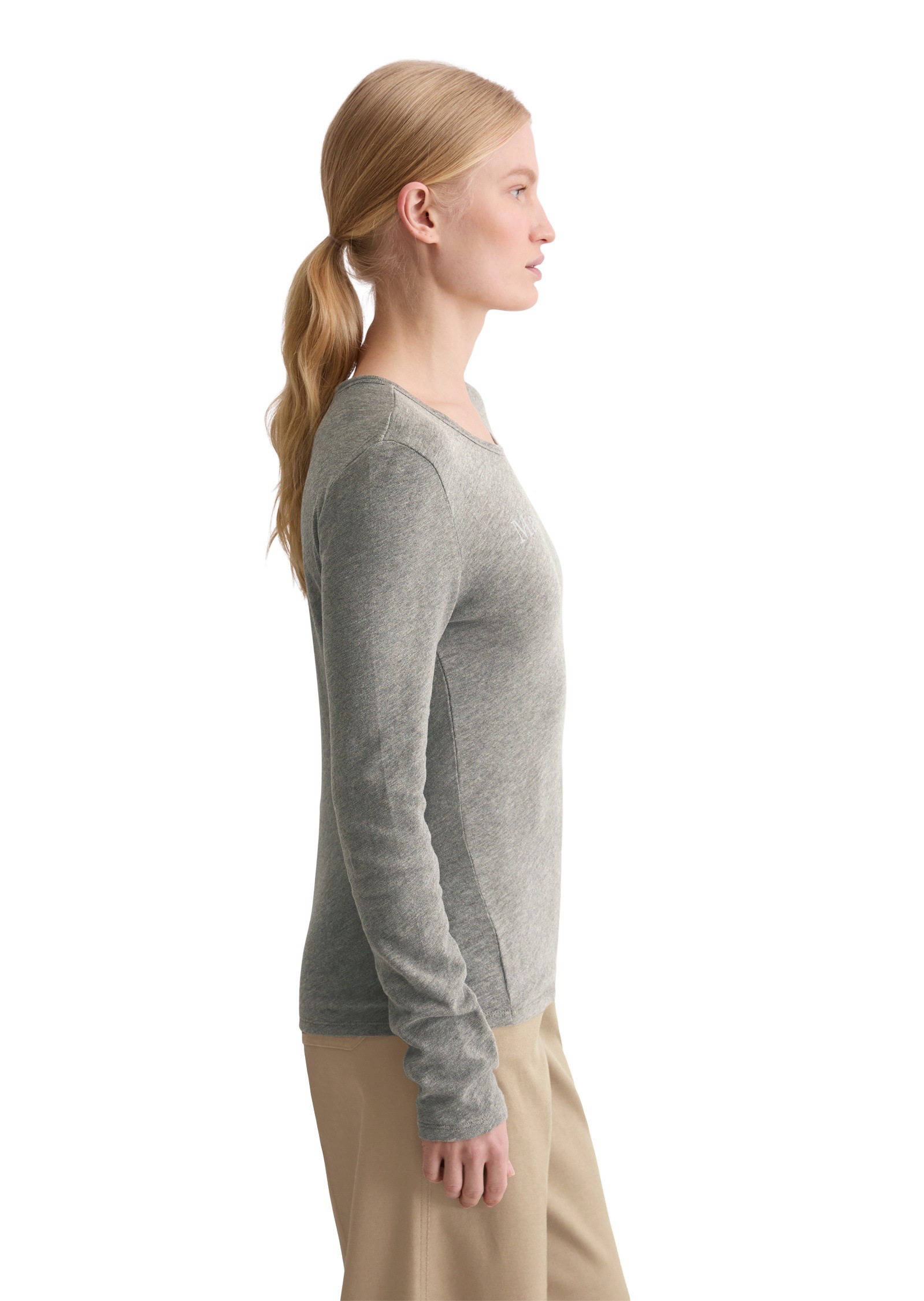 Marc OPolo Langarmshirt "aus Slub Jersey" günstig online kaufen