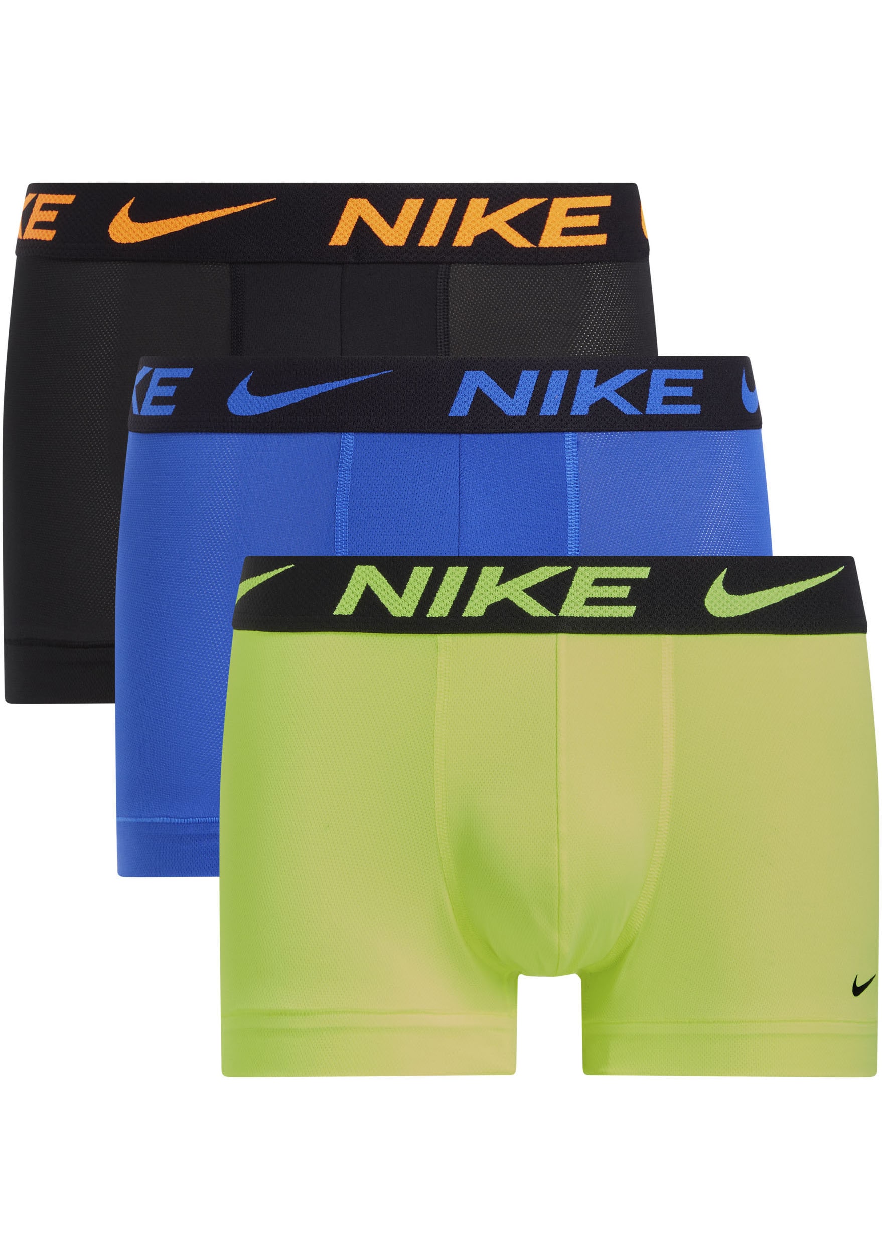 NIKE Underwear Trunk "TRUNK 3PK", (Packung, 3 St., 3er), mit NIKE Logo-Elastikbund