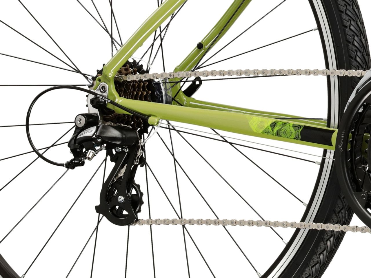 Kross Crossrad »Evado 2.0 braun« 21 Gang Shimano ALTUS M310 Schaltwerk Kettenschaltung