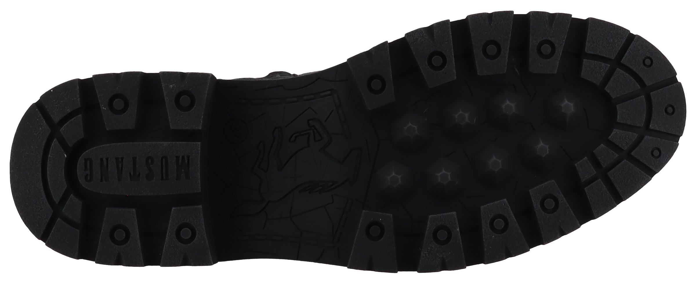 Mustang Shoes Winterstiefel »Darleen«, Schnürstiefel mit Reißverschluss