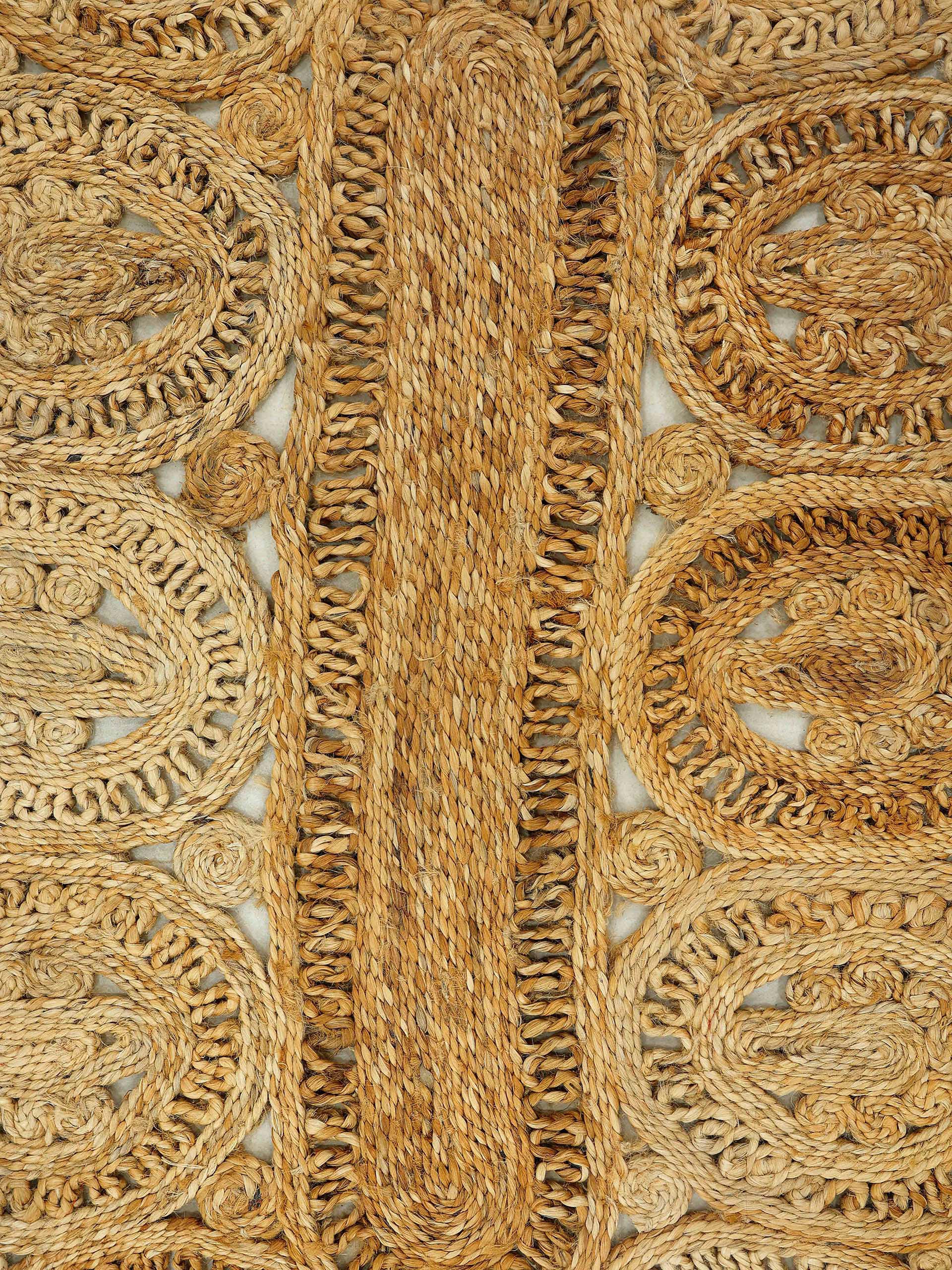 Black Friday carpetfine Sisalteppich »Juteteppich Liam«, rechteckig, natürliches  Pflanzenmaterial von Hand gewebt, Boho Style | BAUR
