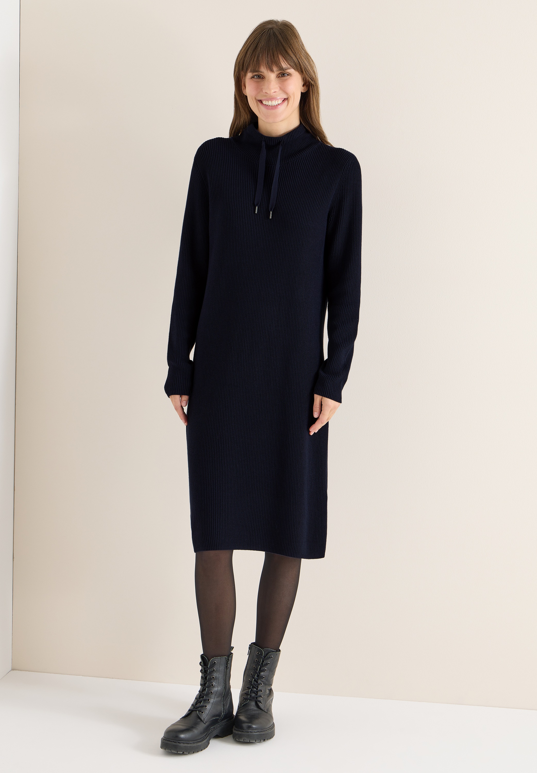 Cecil Midi Dress Dark Blue XXL 3