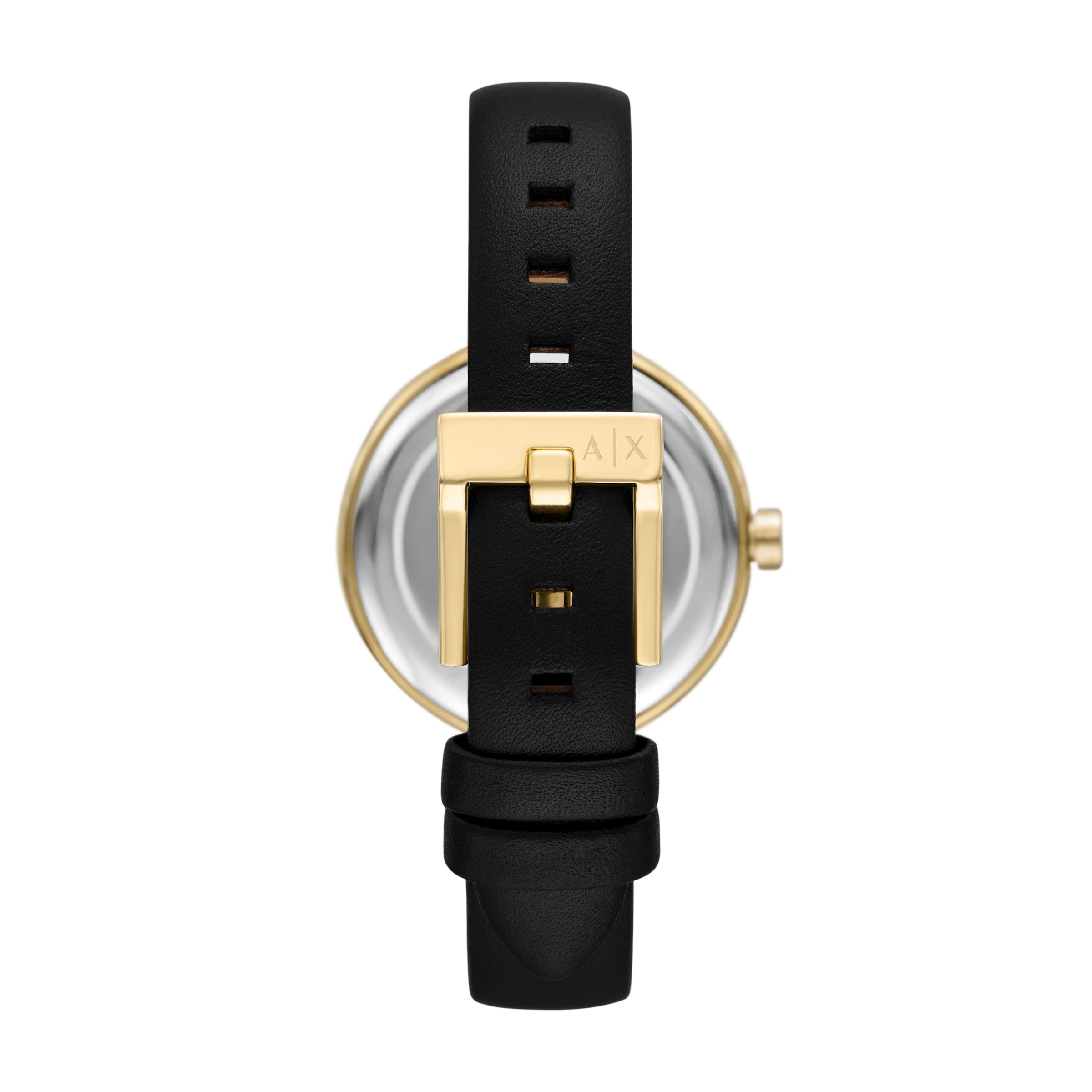 ARMANI EXCHANGE Quarzuhr, Armbanduhr, Damenuhr, Lederarmband, analog