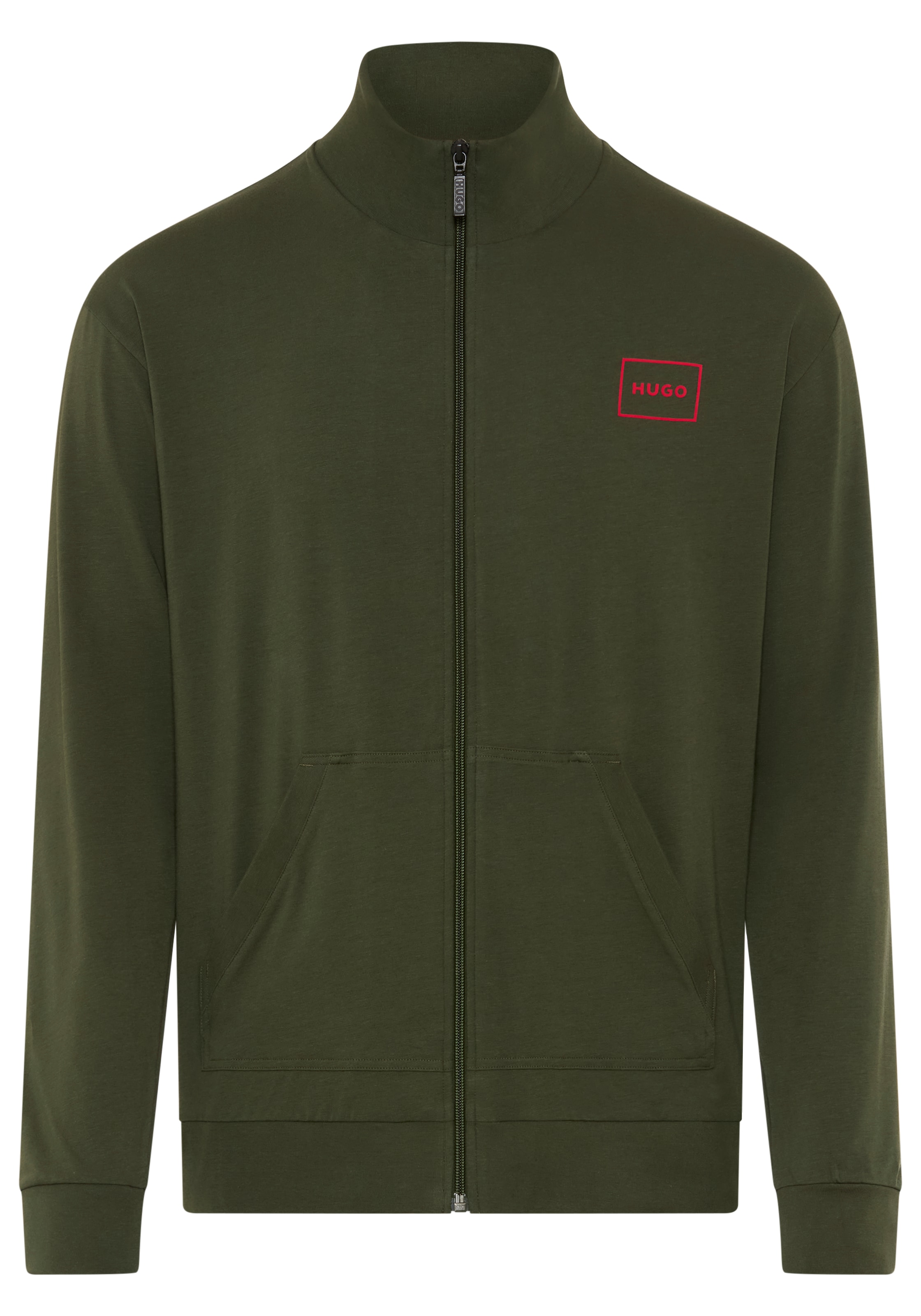 HUGO Underwear Sweatjacke "Laze Zip Jacket" mit seitlichen Taschen