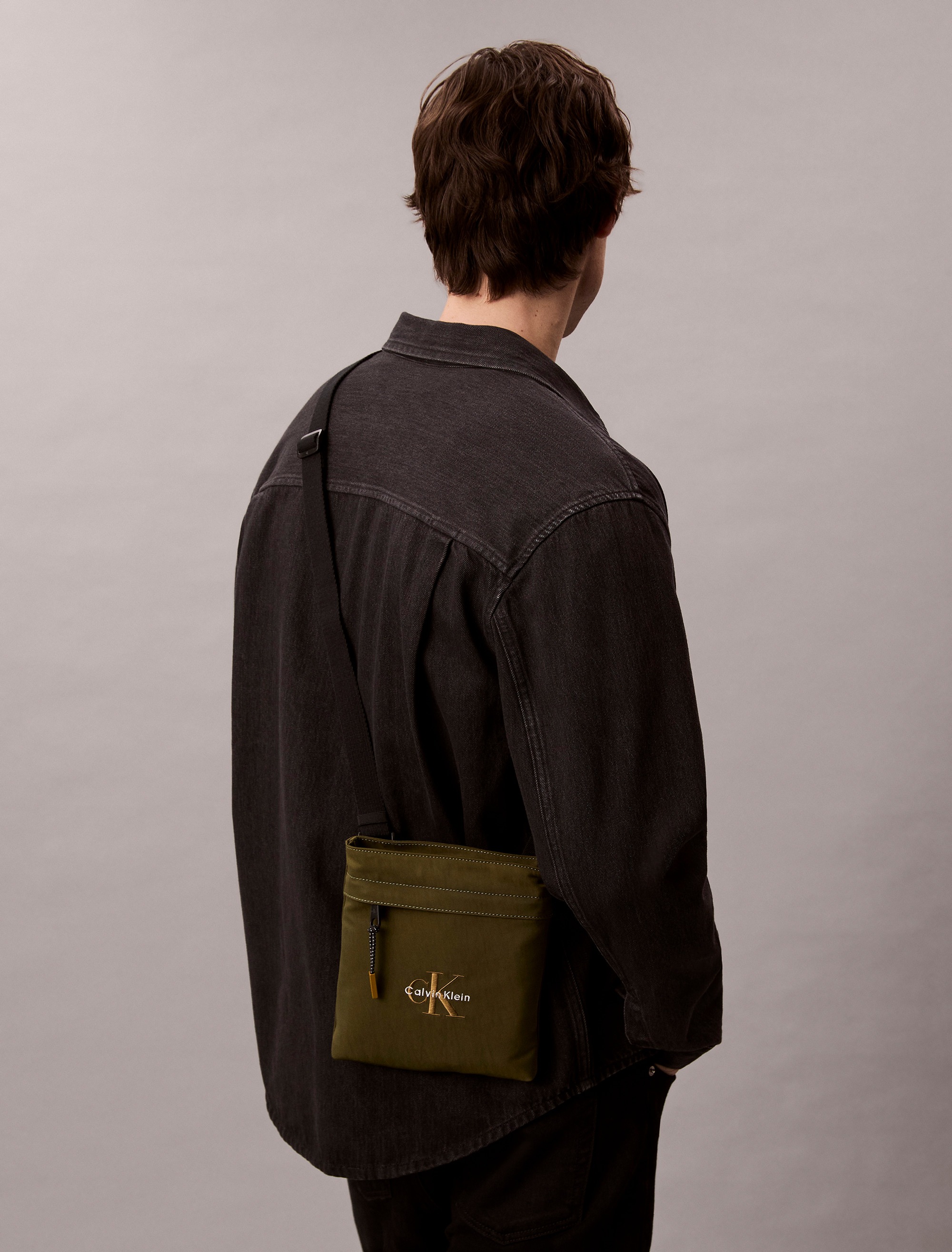 Calvin Klein Umhängetasche "BOLD FLATPACK" Crossbody Bag, Herren Schulterta günstig online kaufen