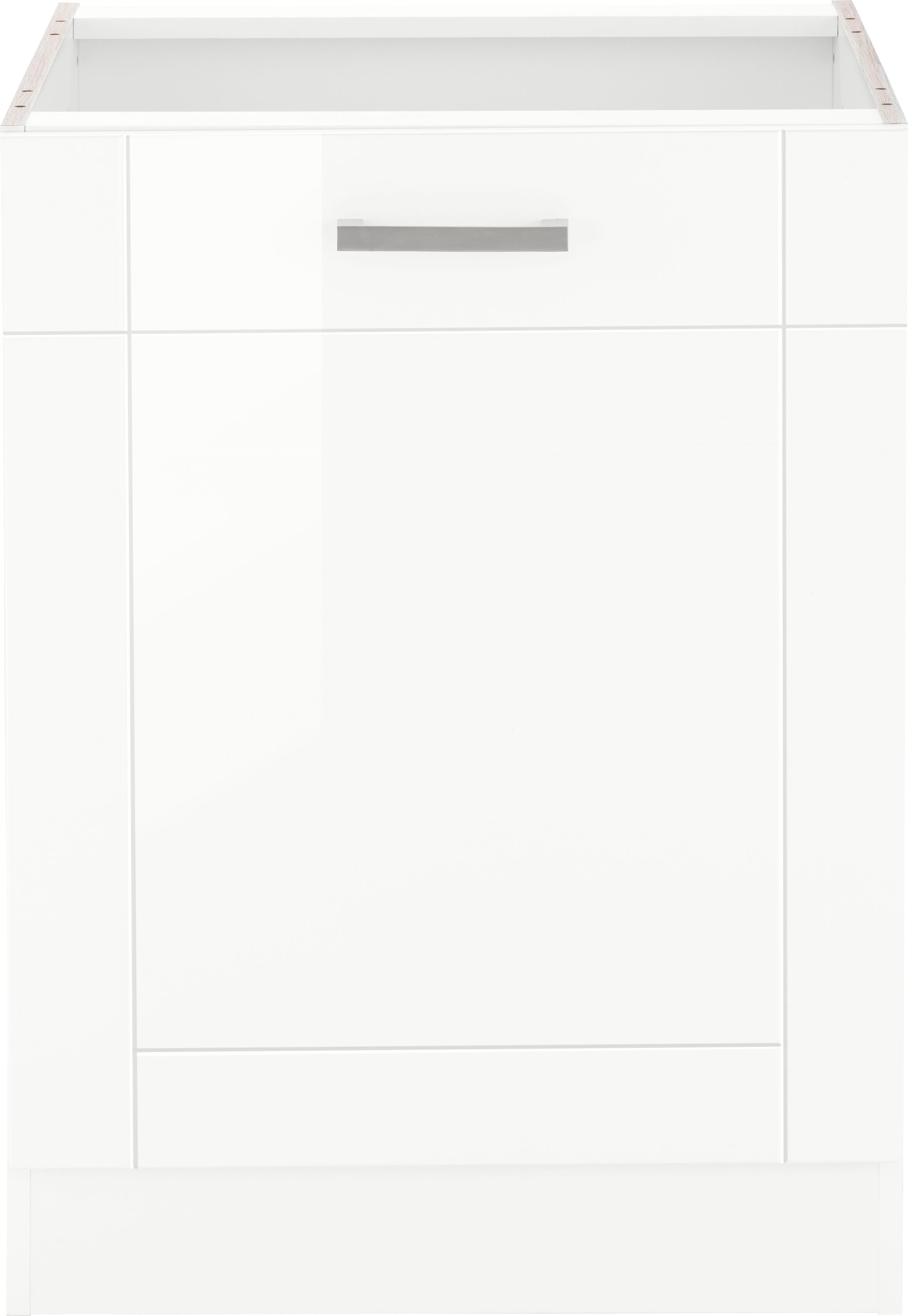 KOCHSTATION Unterschrank »KS-Tinnum«, 60 cm breit, MDF-Fronten, Metallgriff