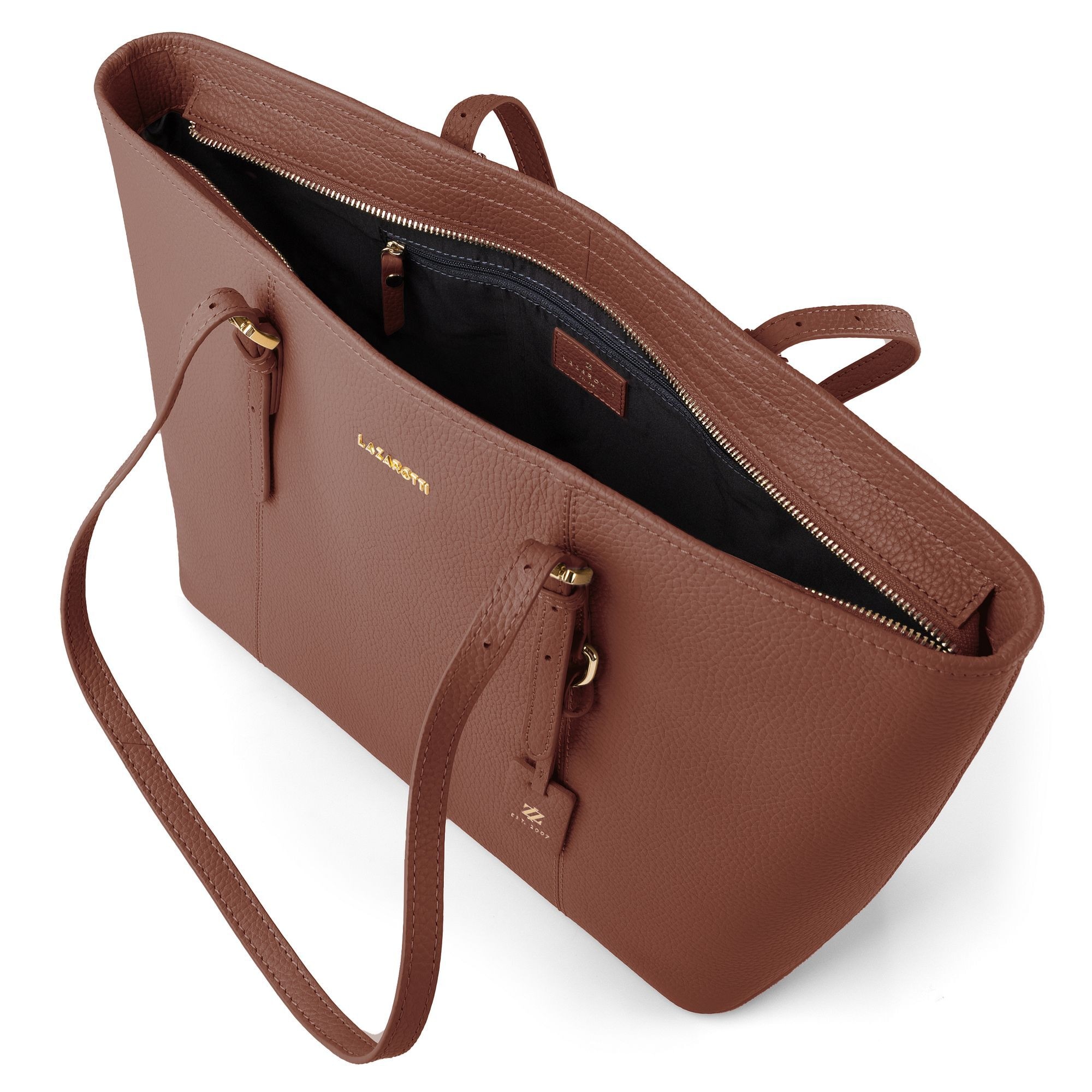 Lazarotti Shopper »Bologna Leather XL Shopper Tasche Leder 35 cm«