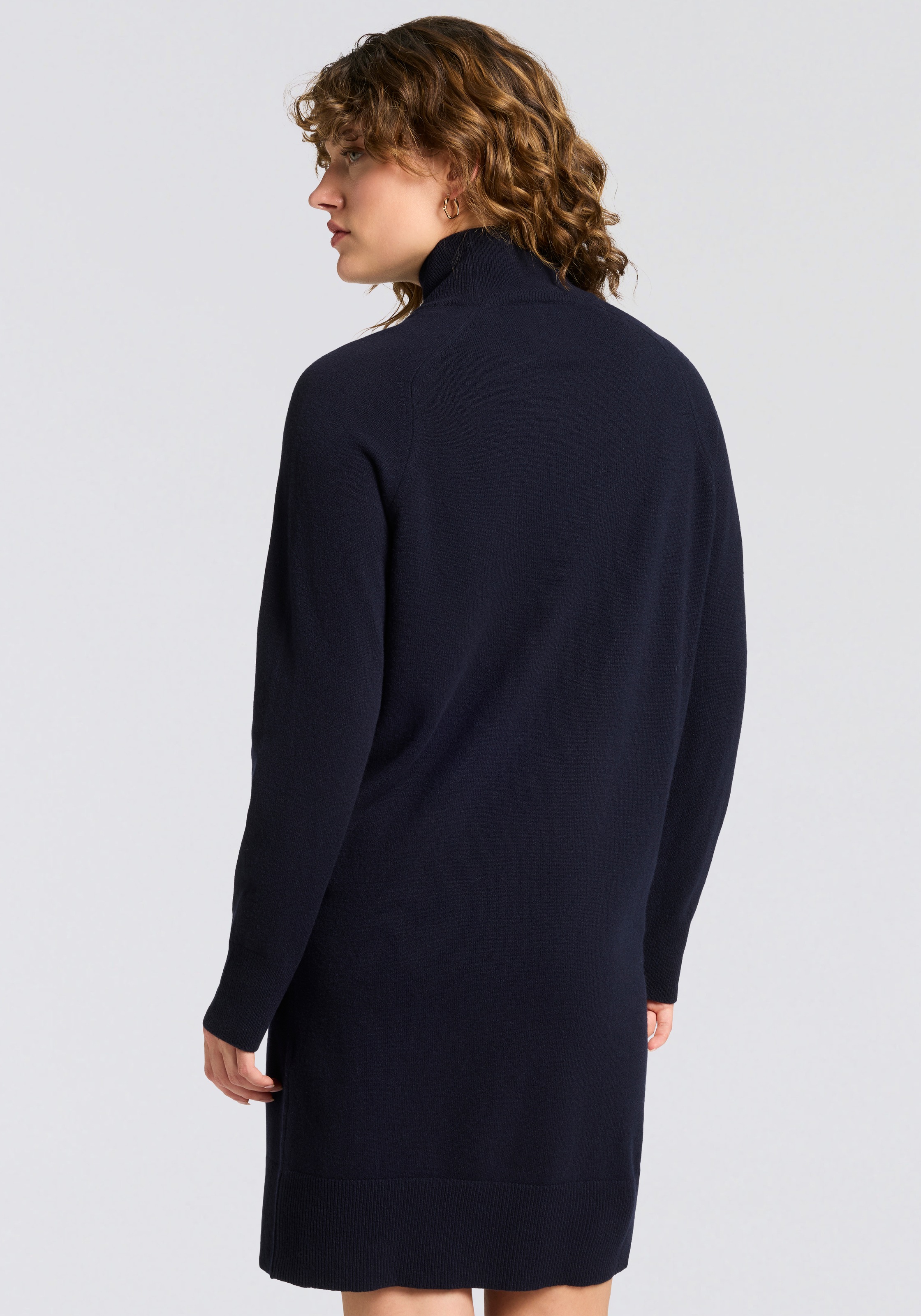 Gant Strickkleid "SUPERFINE LAMBSWOOL KNIT" Winterkleid, relaxed fit, Rollk günstig online kaufen