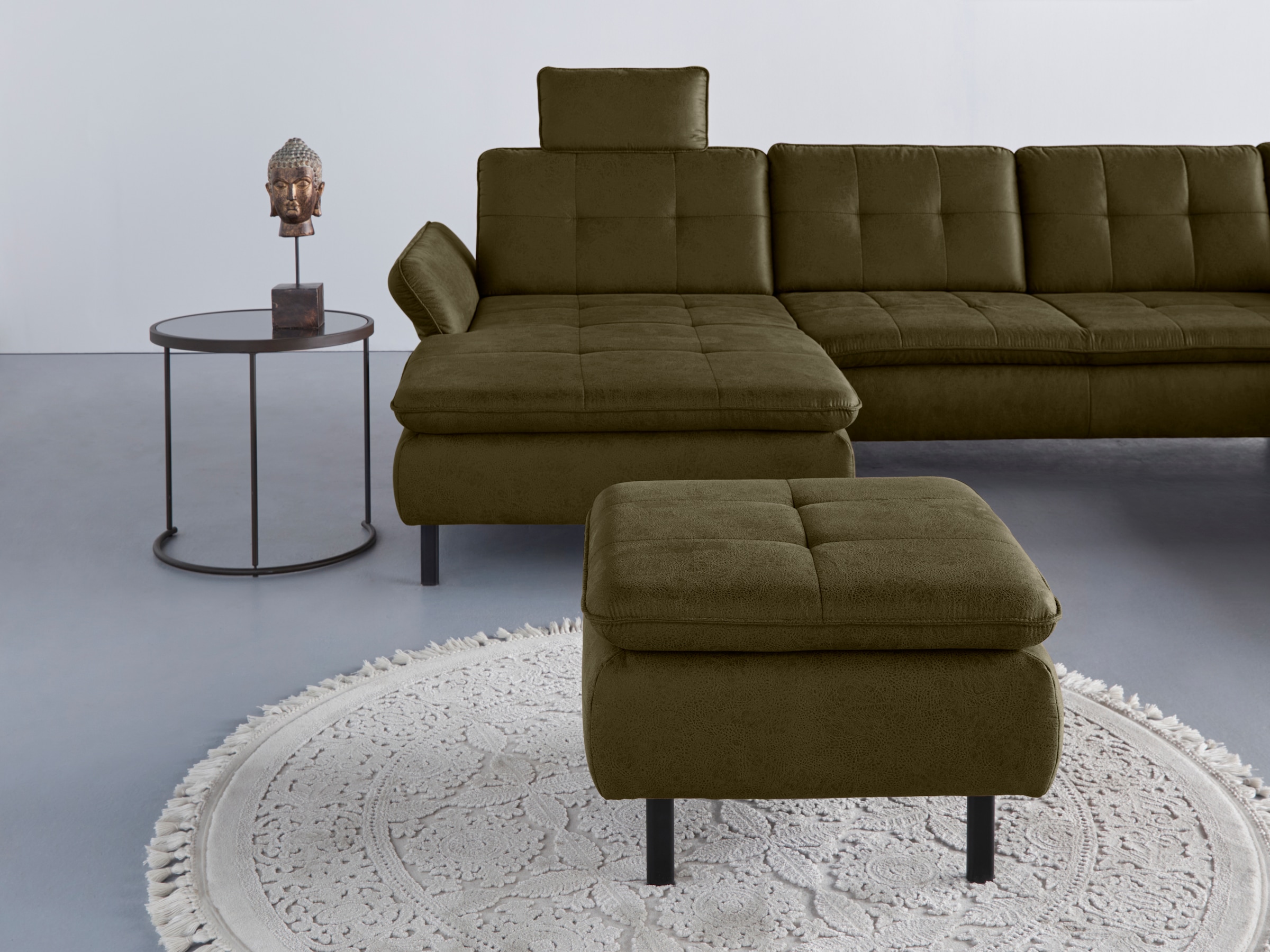 Home affaire Polsterhocker "Birkholm" passend zur Serie "Birkholm", B/T/H: günstig online kaufen