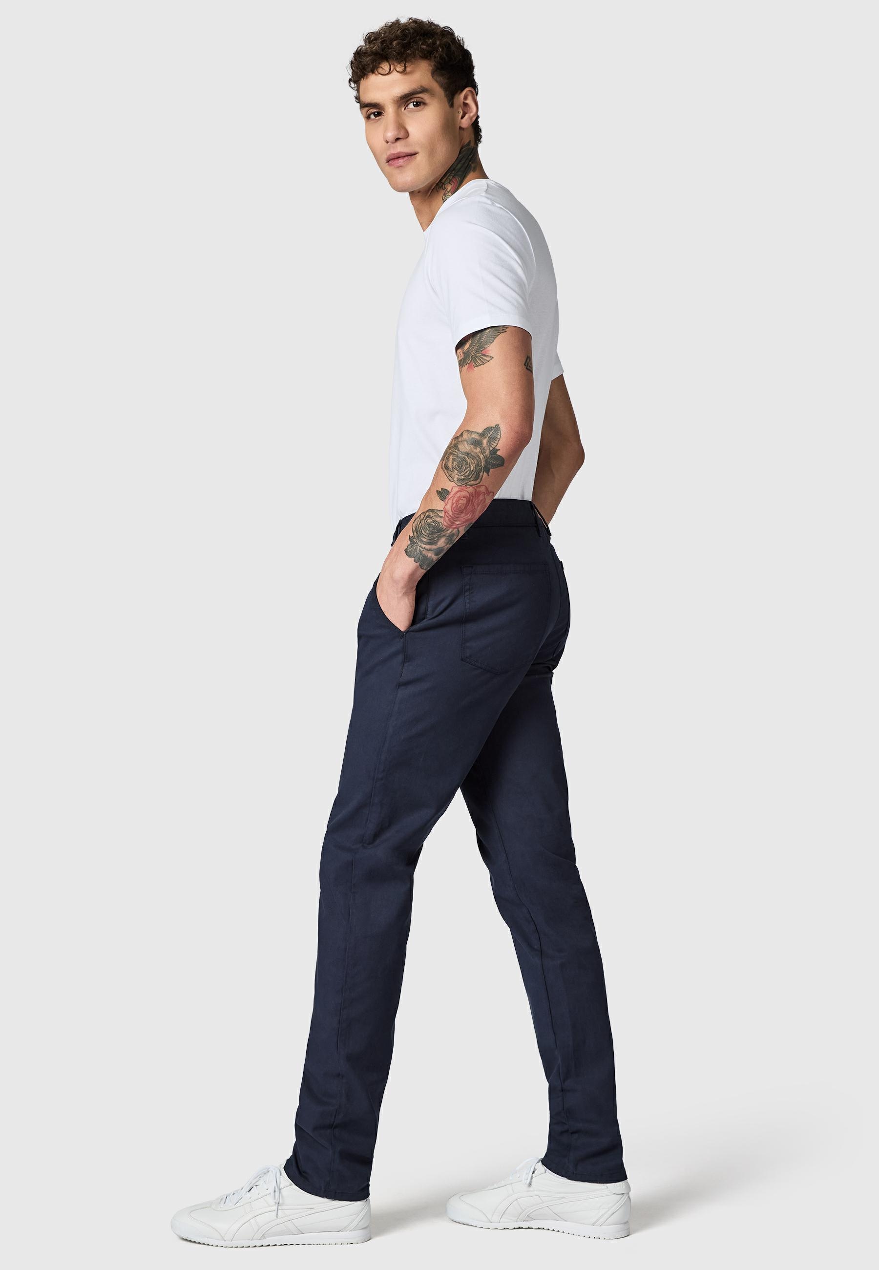PEAK TIME Chinohose »Astron«  Elegante Herrenhose mit Bio-Baumwolle