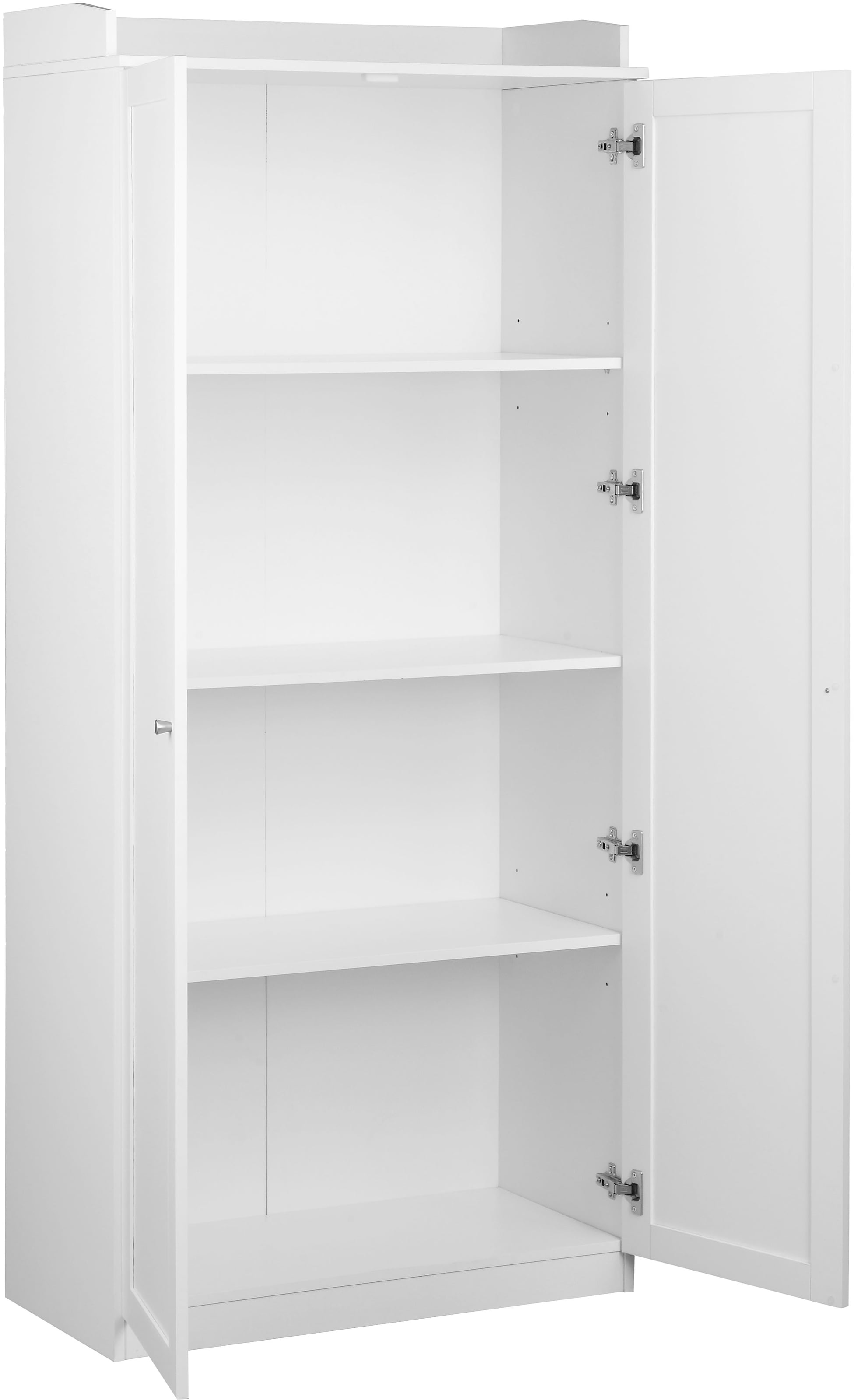 Home affaire Aktenschrank »Aalborg«, (im Landhausstil), 4 Fächer mit Ordnerhöhe, umrandete Ablagefläche, Höhe 180 cm